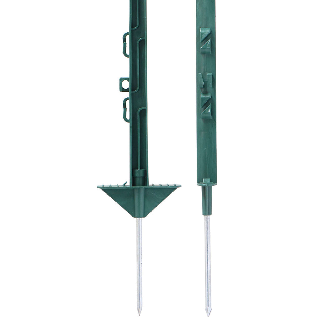 Agradi Power Classic Plastic Post Double 150cm 20 Pieces Green