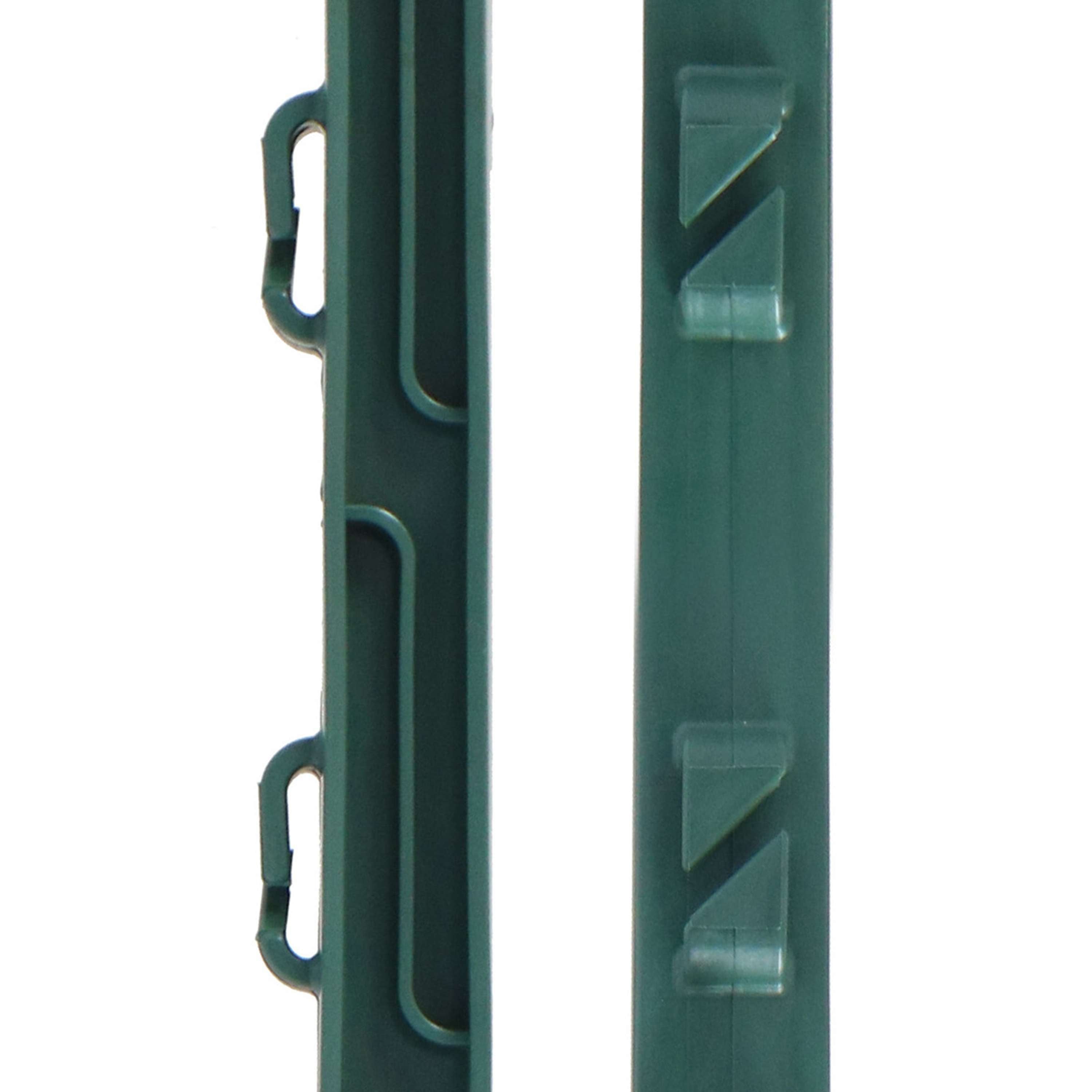 Agradi Power Classic Plastic Post Double 75cm 20 Pieces Green
