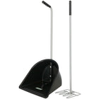 Agradi Horse Durable Strong Poop Scoop Complete Black