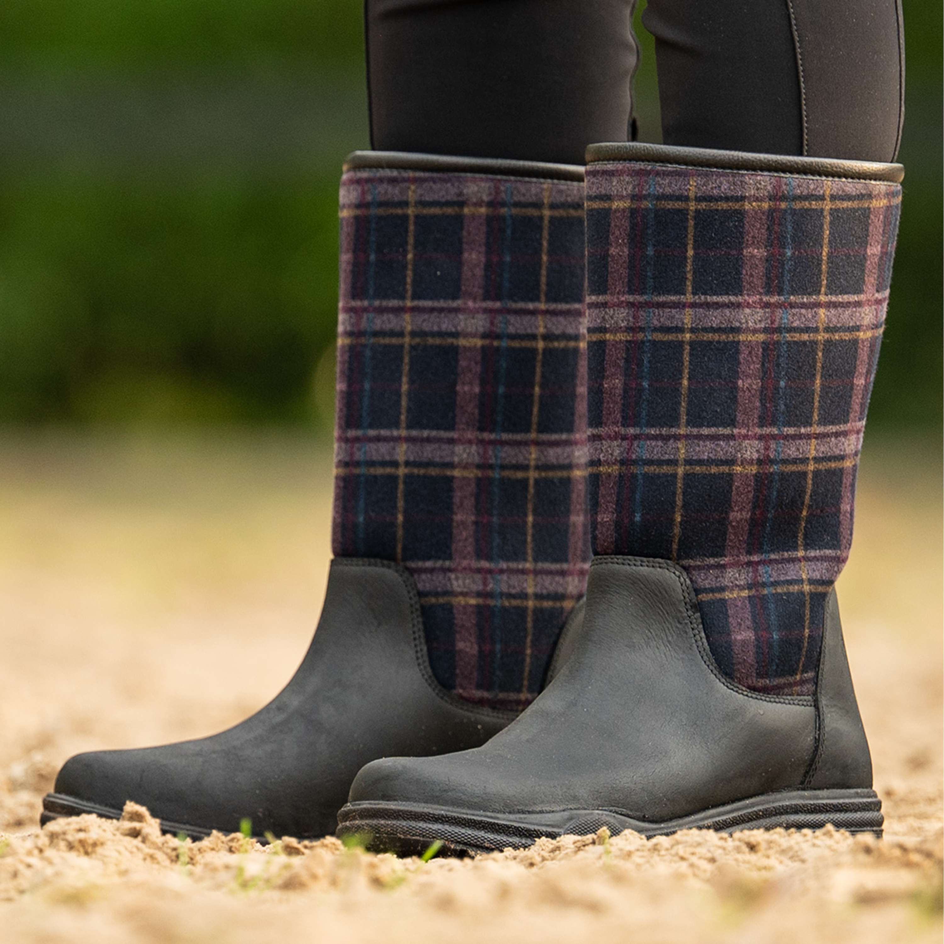 Velder Footwear Outdoor Boots Misty Black