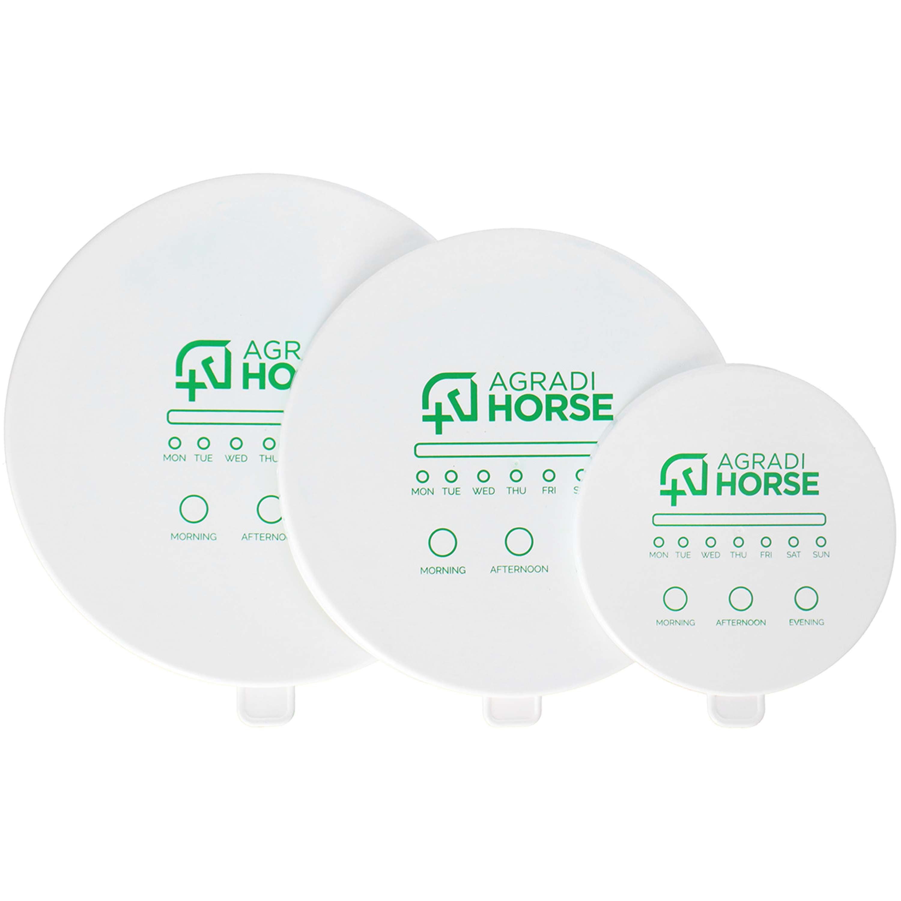 Agradi Horse Muesli Bowl with Lid Green
