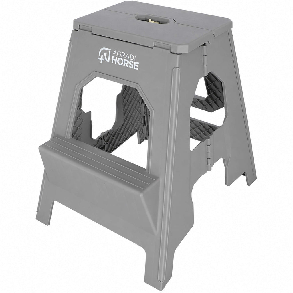 Agradi Horse Step-up Foldable Grey