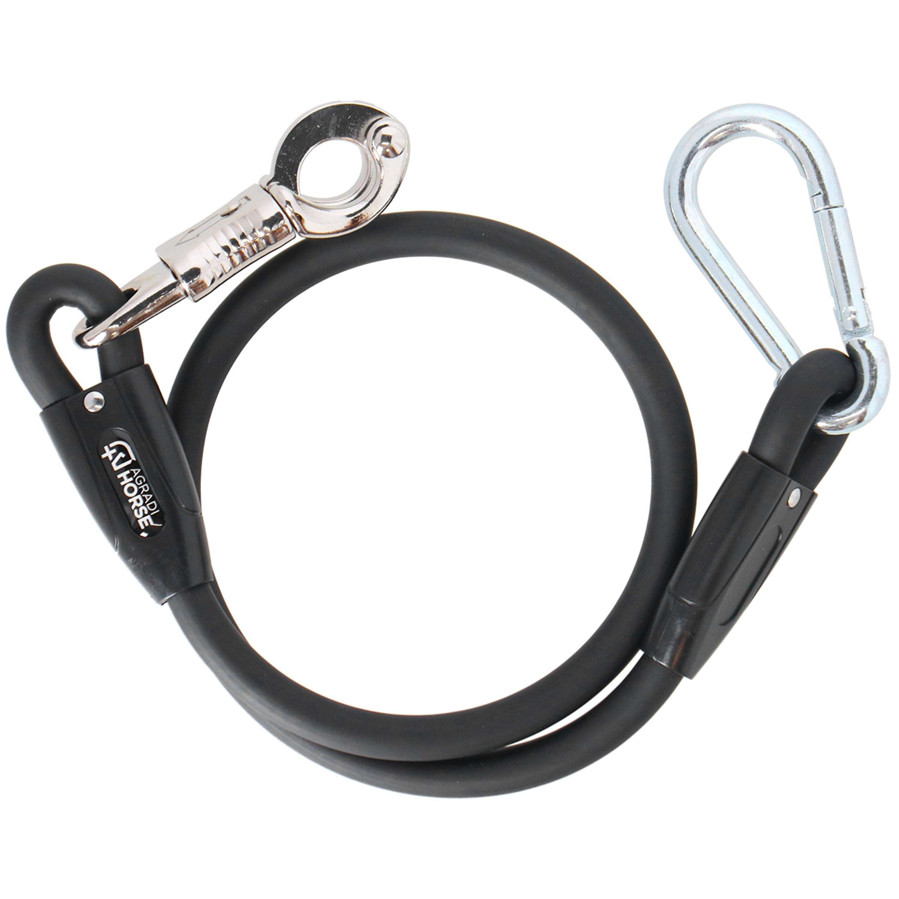 Agradi Horse Ribbon Tie Silicone Black
