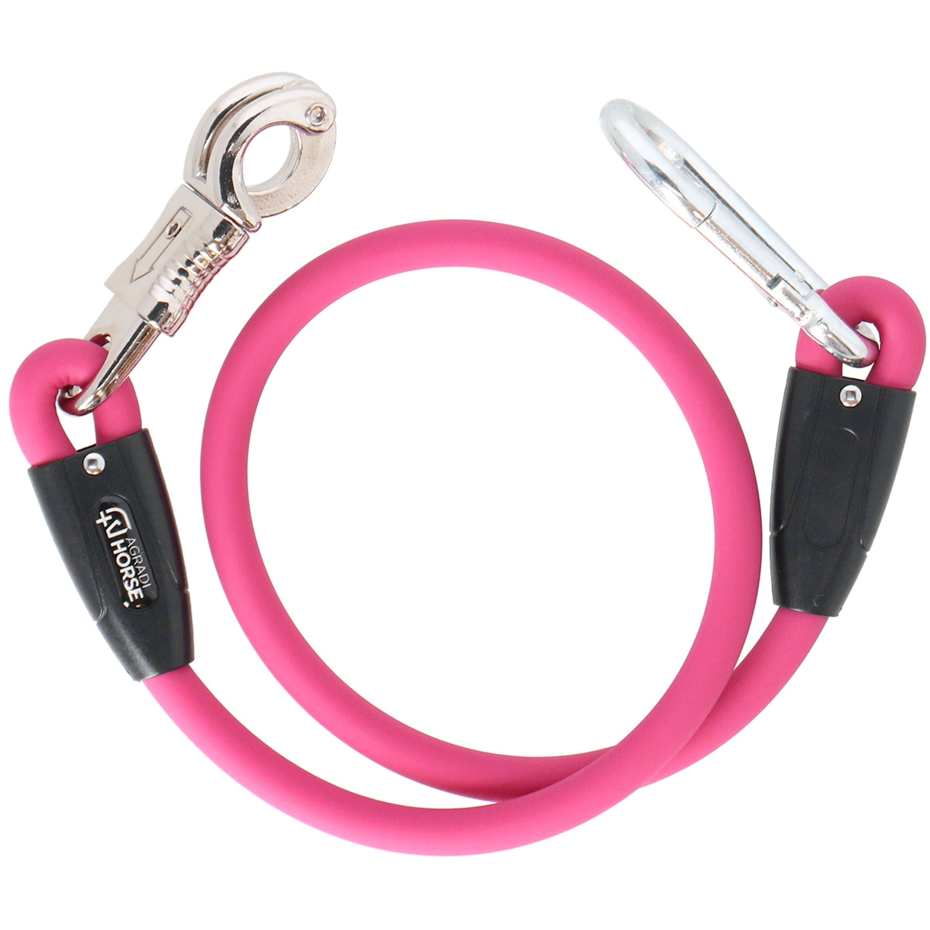 Agradi Horse Ribbon Tie Silicone Hot Pink