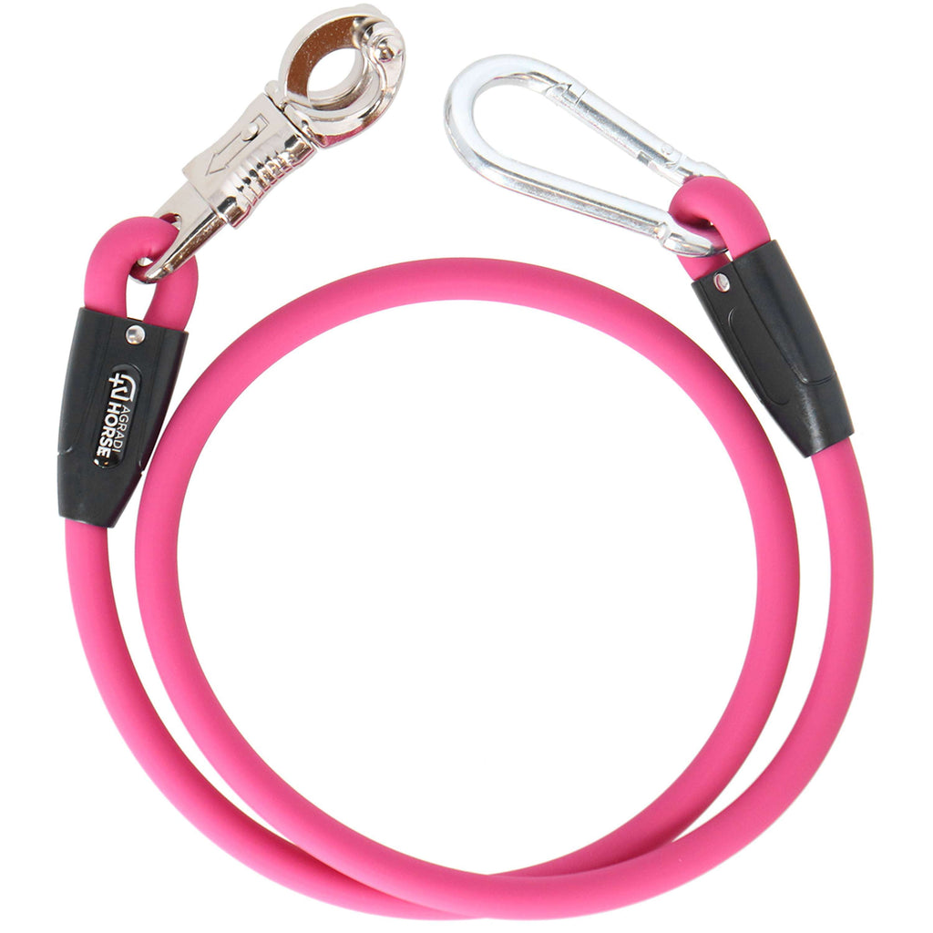 Agradi Horse Ribbon Tie Silicone Hot Pink