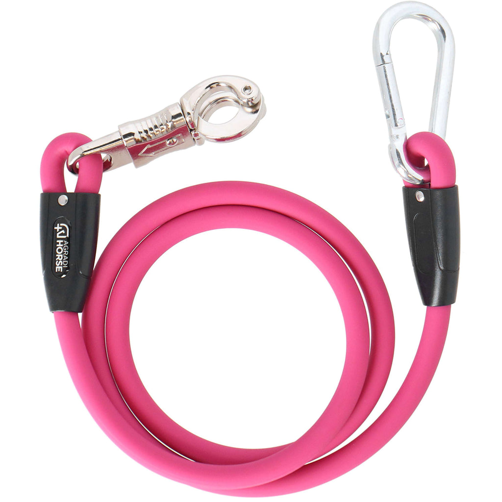 Agradi Horse Ribbon Tie Silicone Hot Pink