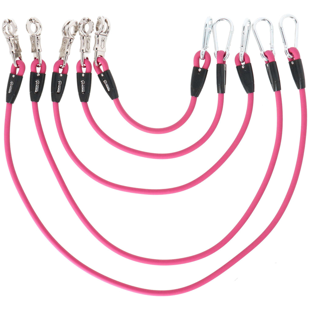 Agradi Horse Ribbon Tie Silicone Hot Pink
