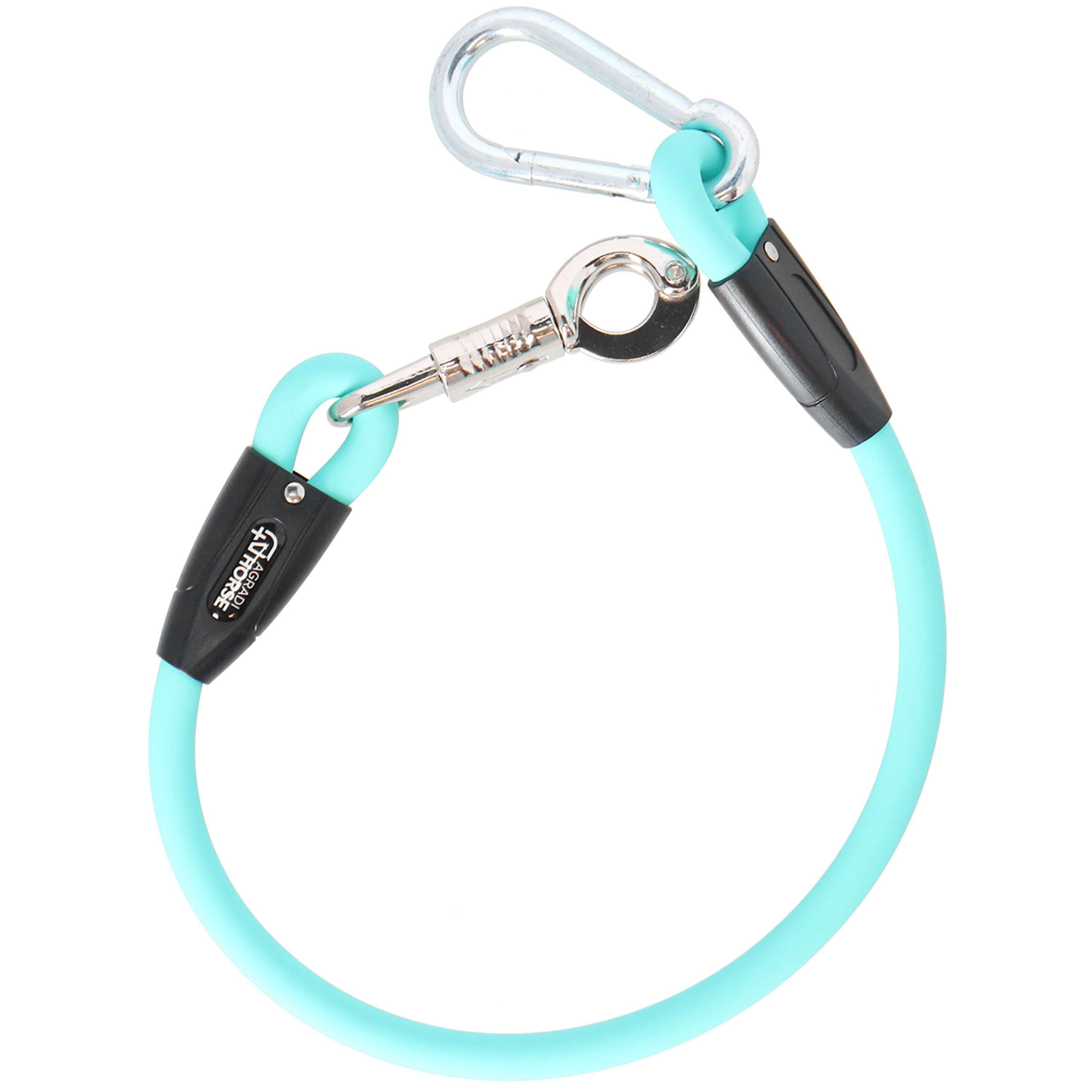 Agradi Horse Ribbon Tie Silicone Aqua