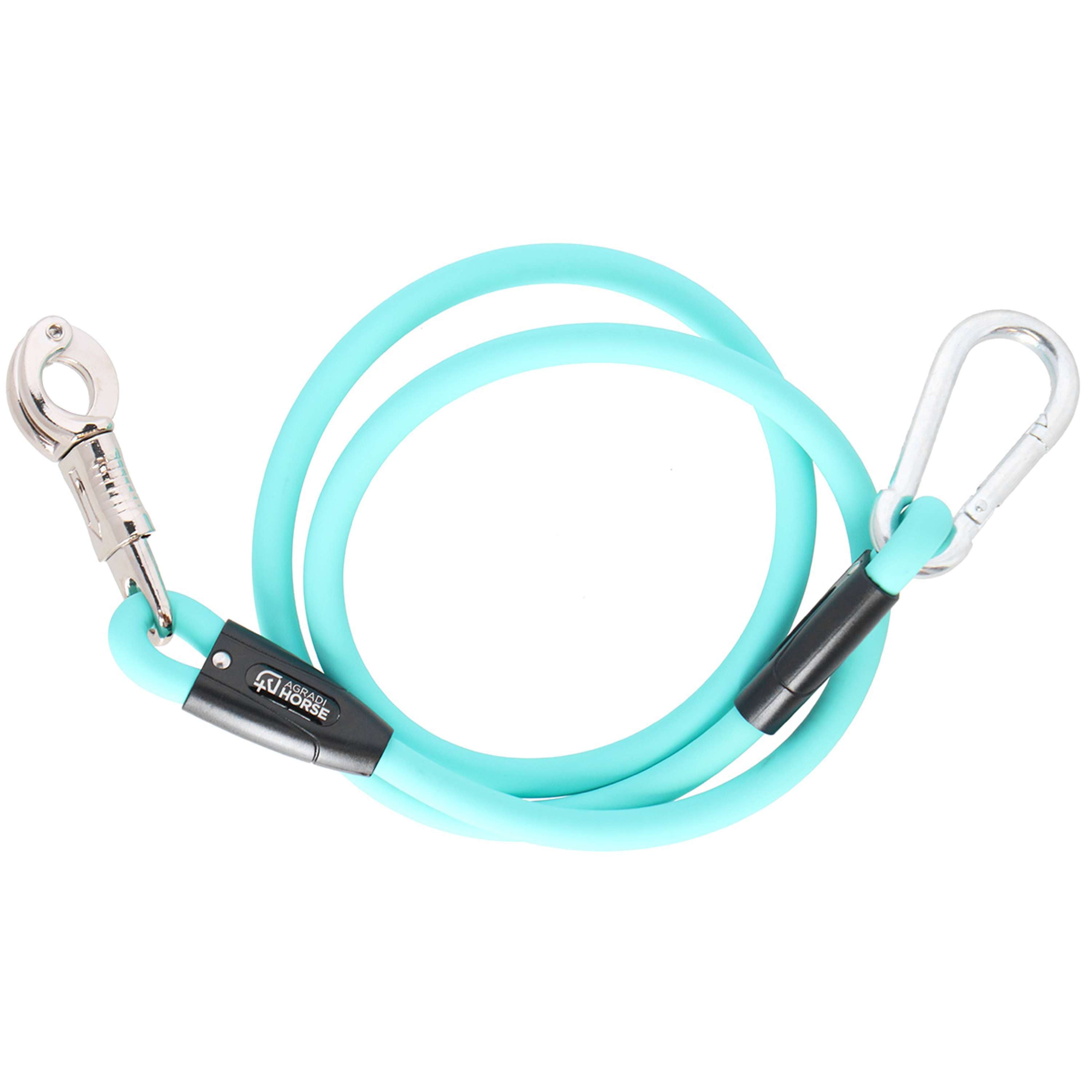 Agradi Horse Ribbon Tie Silicone Aqua