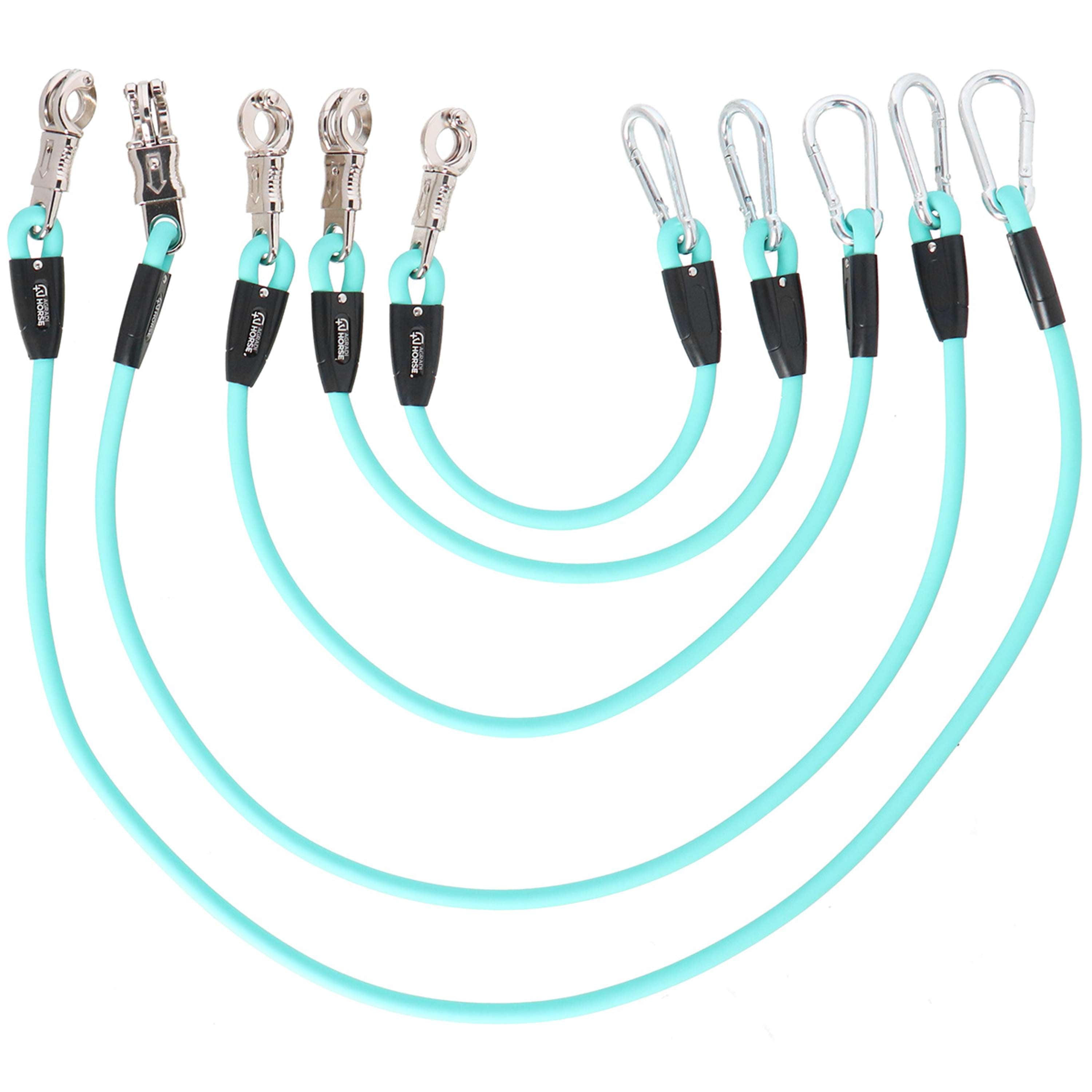 Agradi Horse Ribbon Tie Silicone Aqua
