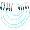 Agradi Horse Ribbon Tie Silicone Aqua