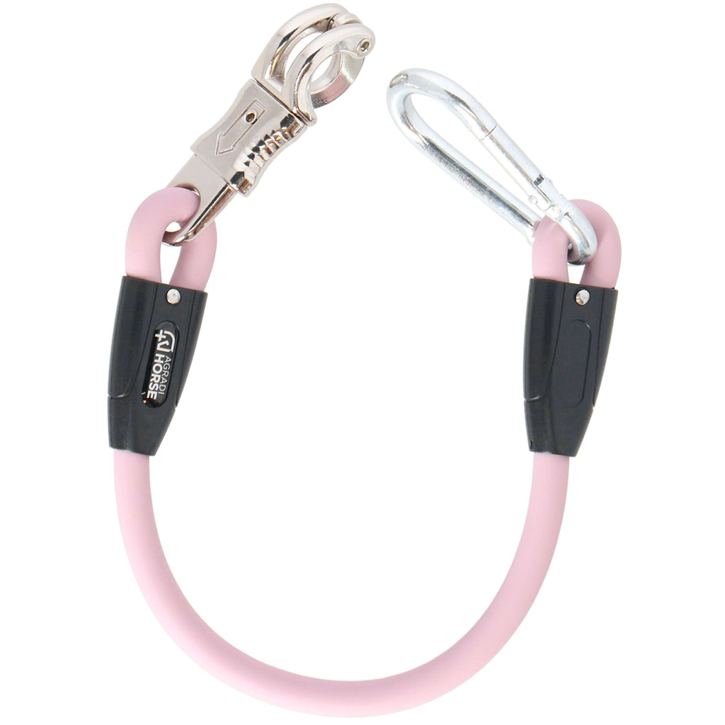 Agradi Horse Ribbon Tie Silicone Pink