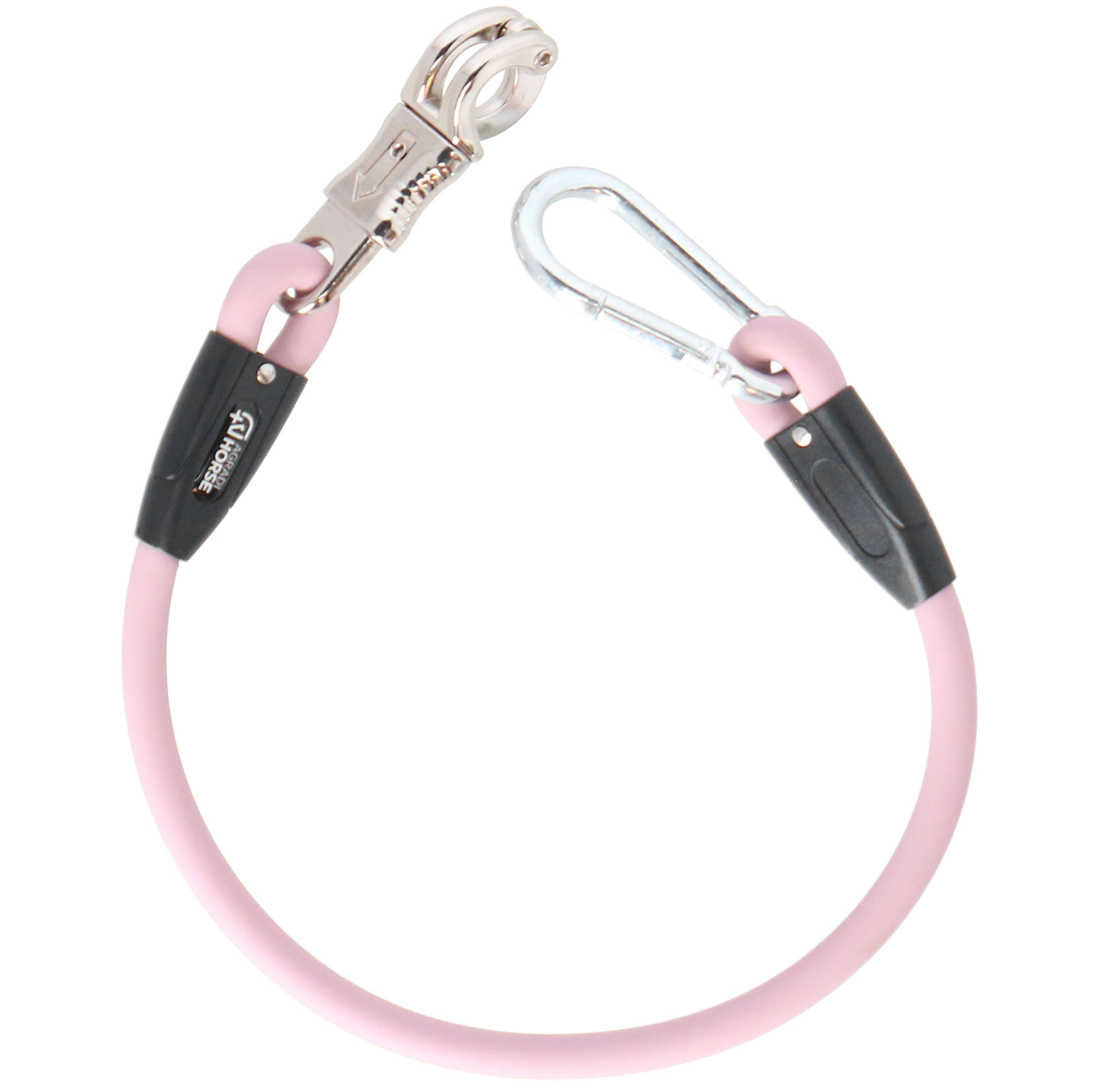 Agradi Horse Ribbon Tie Silicone Pink