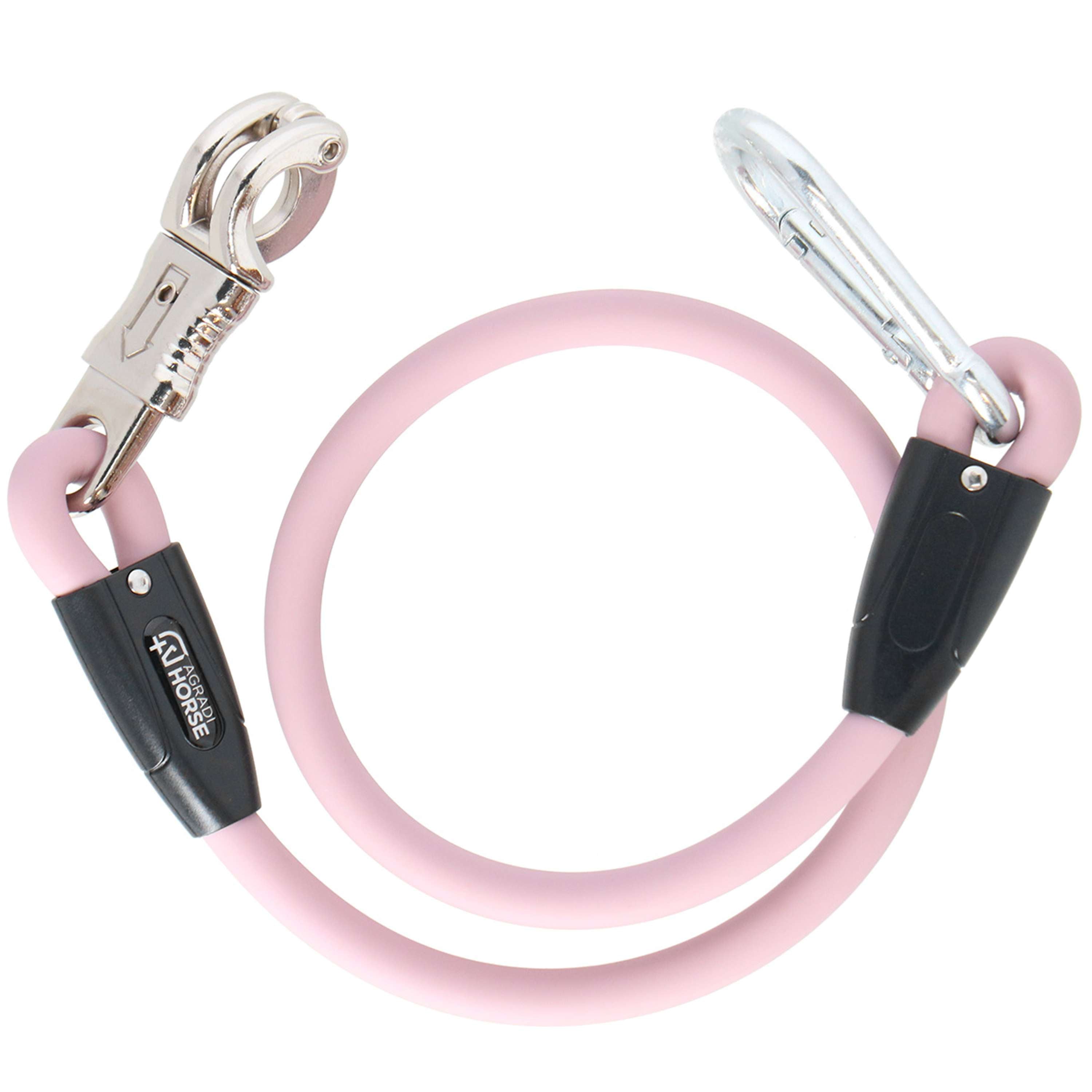 Agradi Horse Ribbon Tie Silicone Pink
