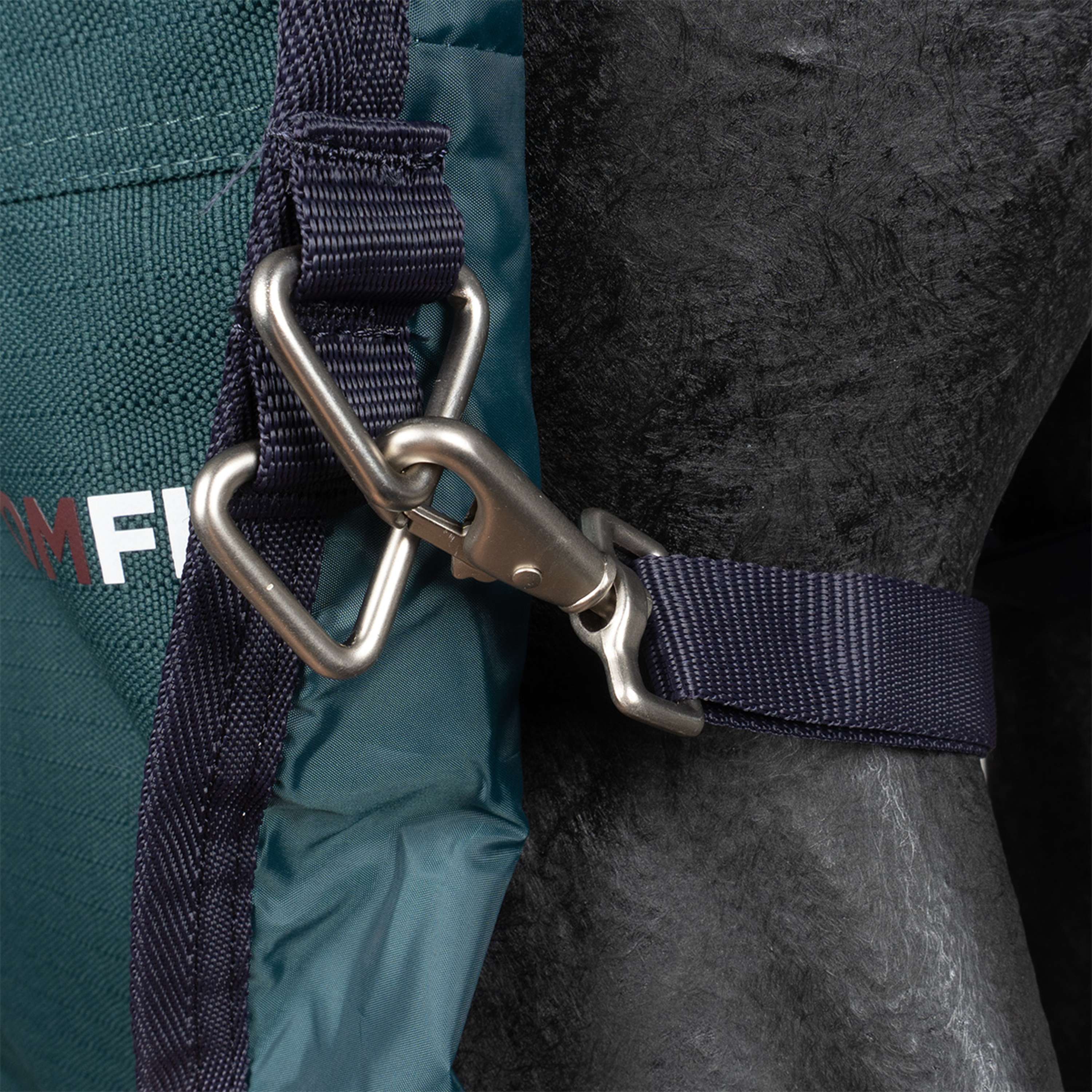 WeatherBeeta ComFiTec Plus Dynamic Turnout Detach-A-Neck 220g Forest Green/Navy