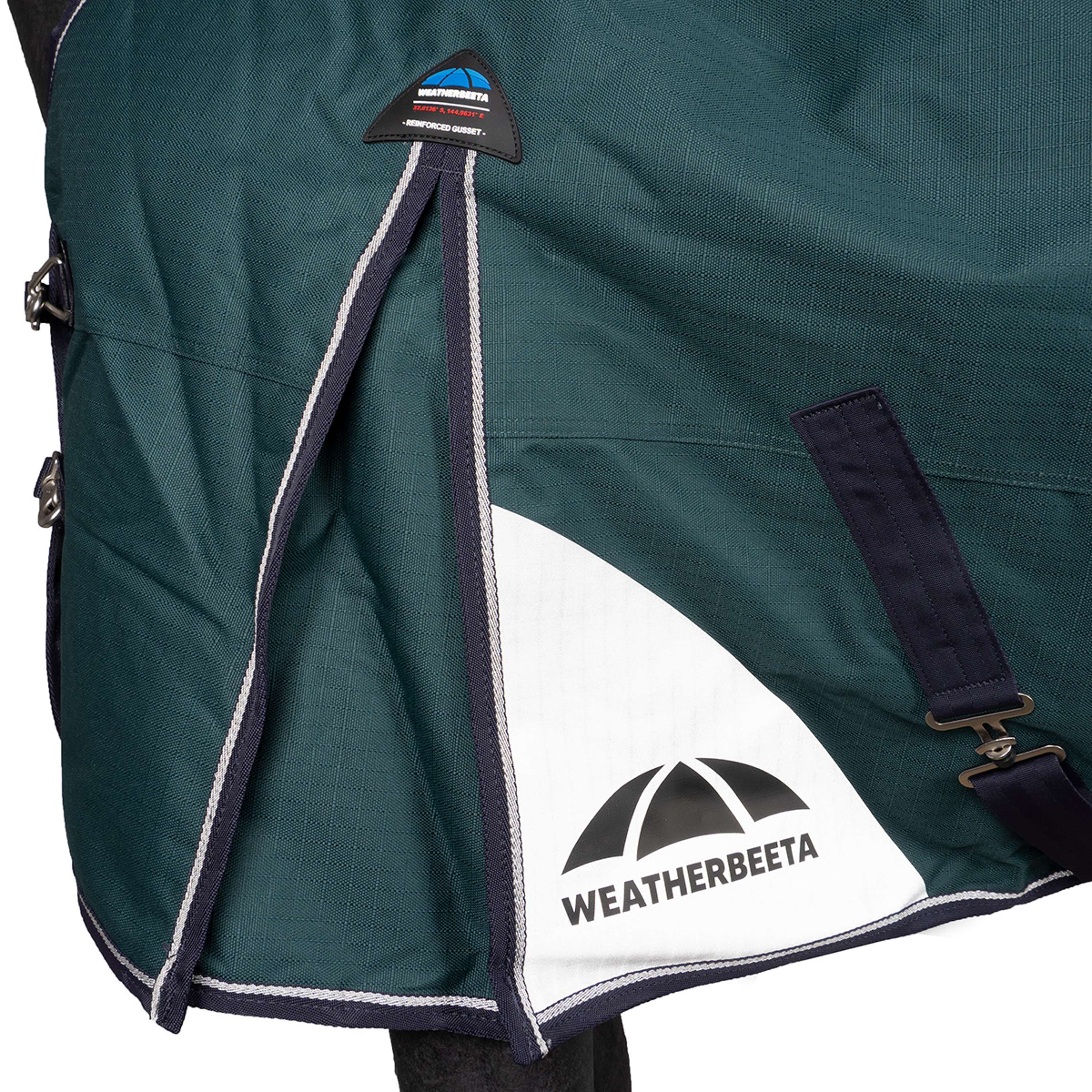 WeatherBeeta ComFiTec Plus Dynamic Turnout High Neck 220g Forest Green/Navy