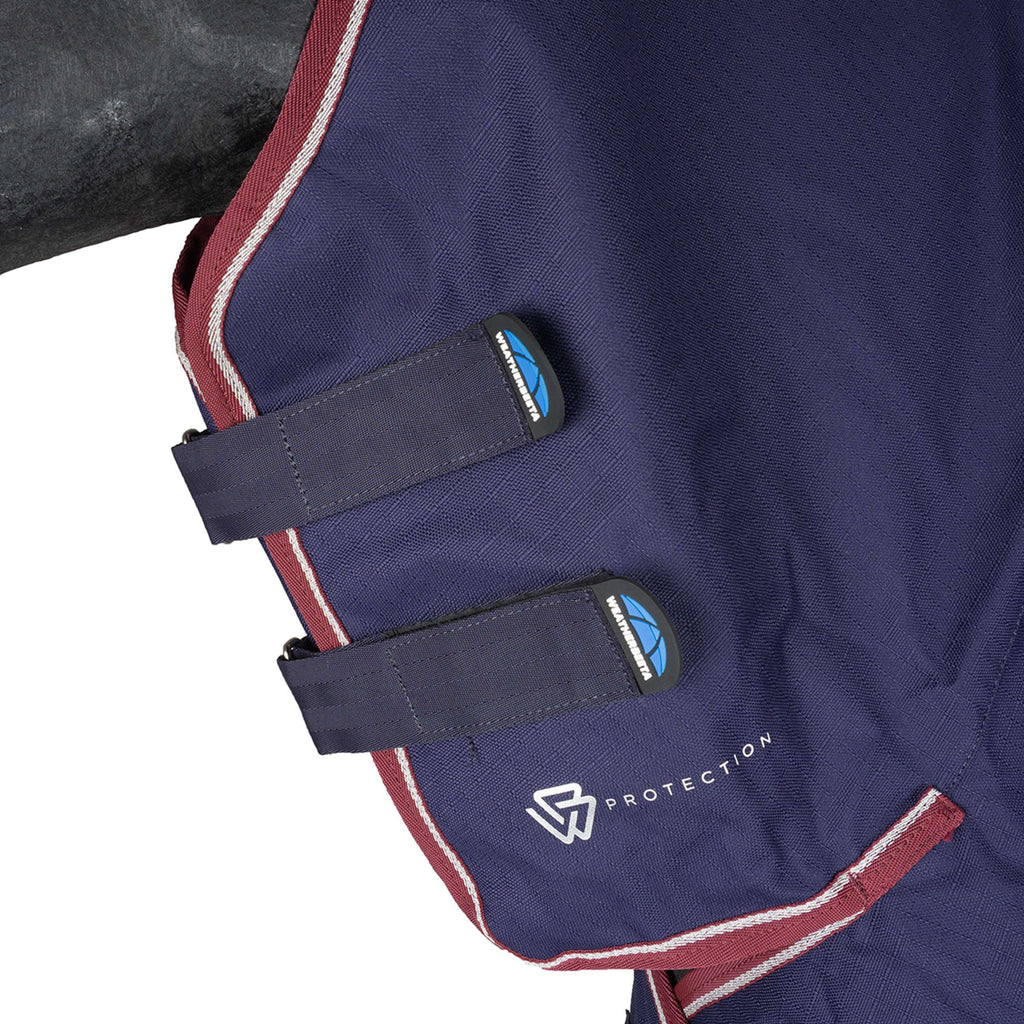 WeatherBeeta ComFiTec Essential Turnout Combo 220g Navy/Burgundy