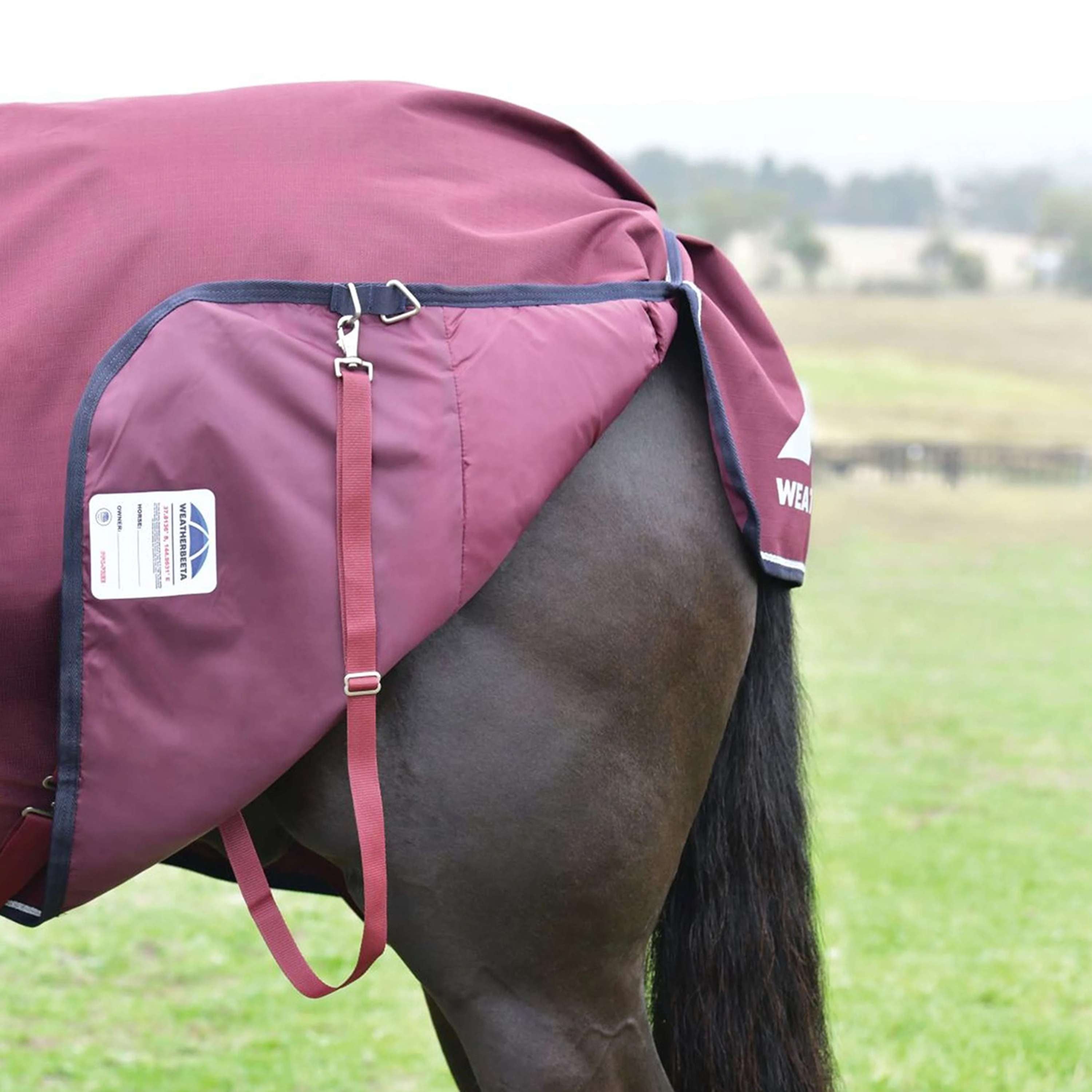 WeatherBeeta ComFiTec Essential Turnout 50g Burgundy/Navy