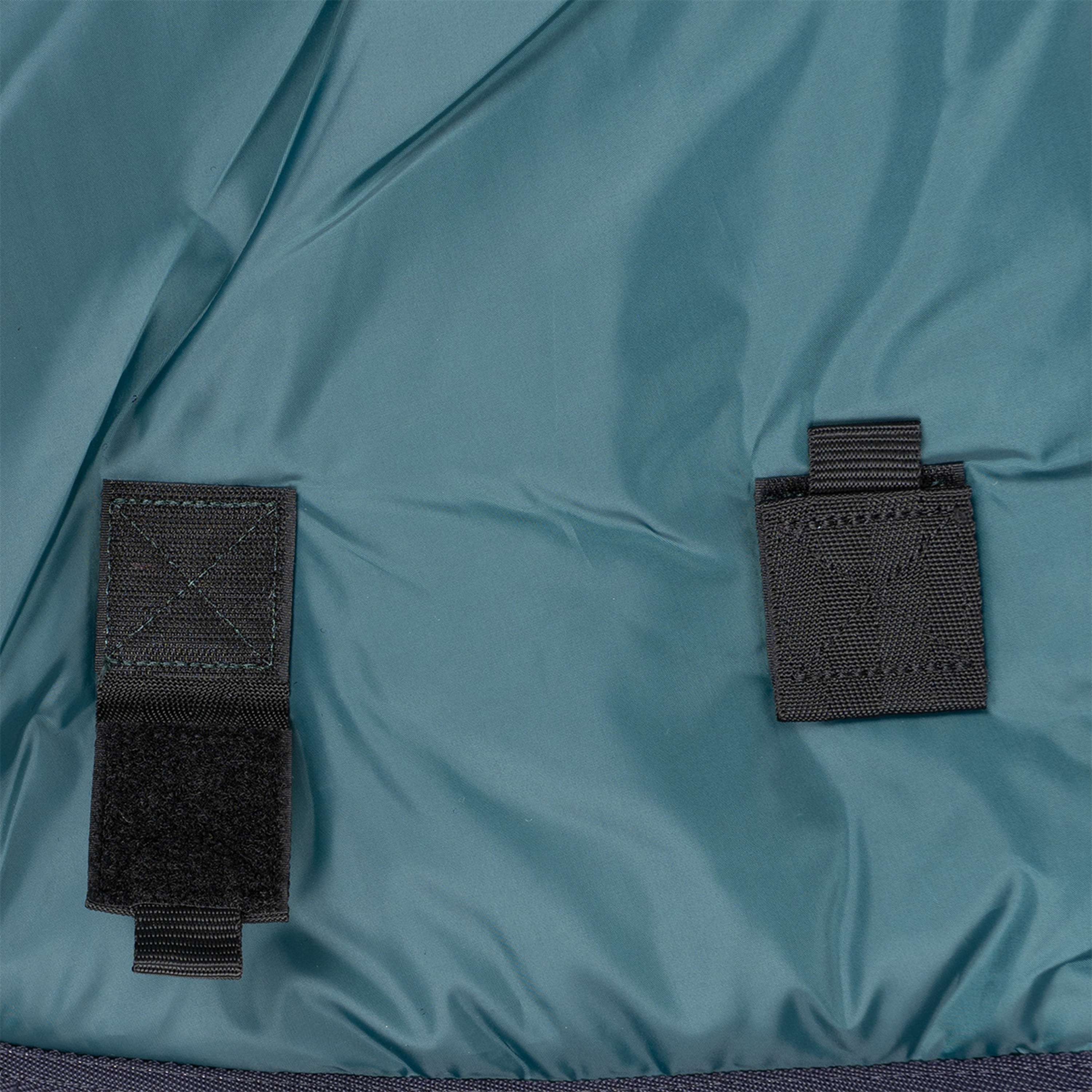 WeatherBeeta Neck Cover ComFiTec Plus Dynamic Turnout 220g Forest Green/Navy