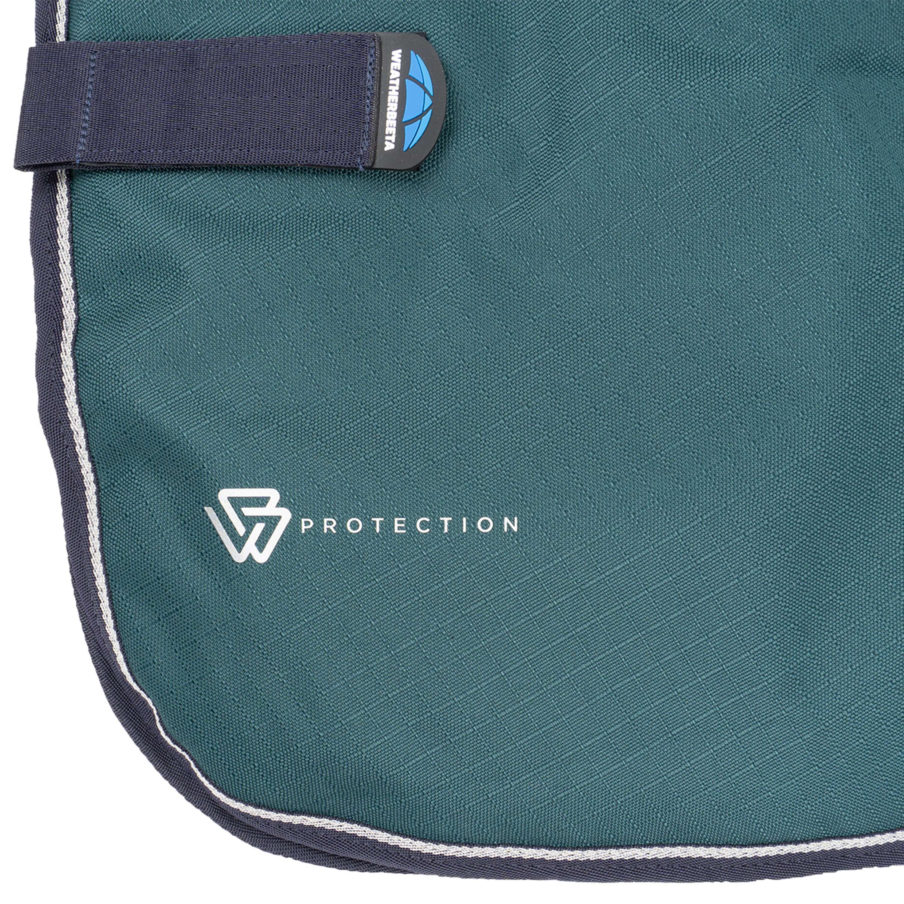 WeatherBeeta Neck Cover ComFiTec Plus Dynamic Turnout 220g Forest Green/Navy