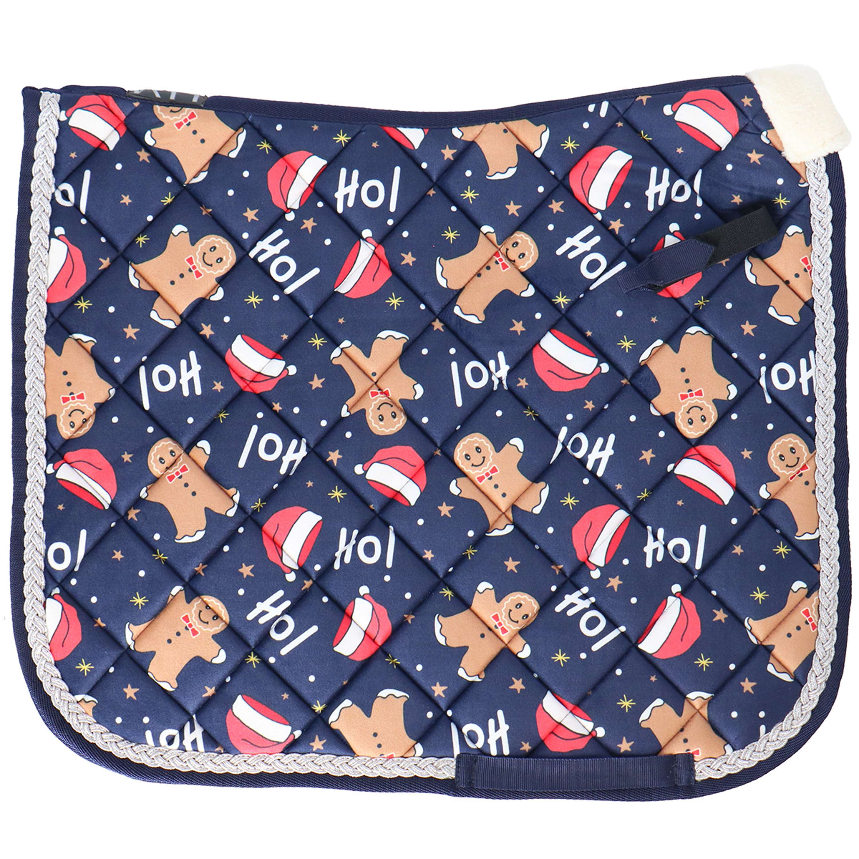 HKM Saddlepad X-Mas Dressage Darkblue
