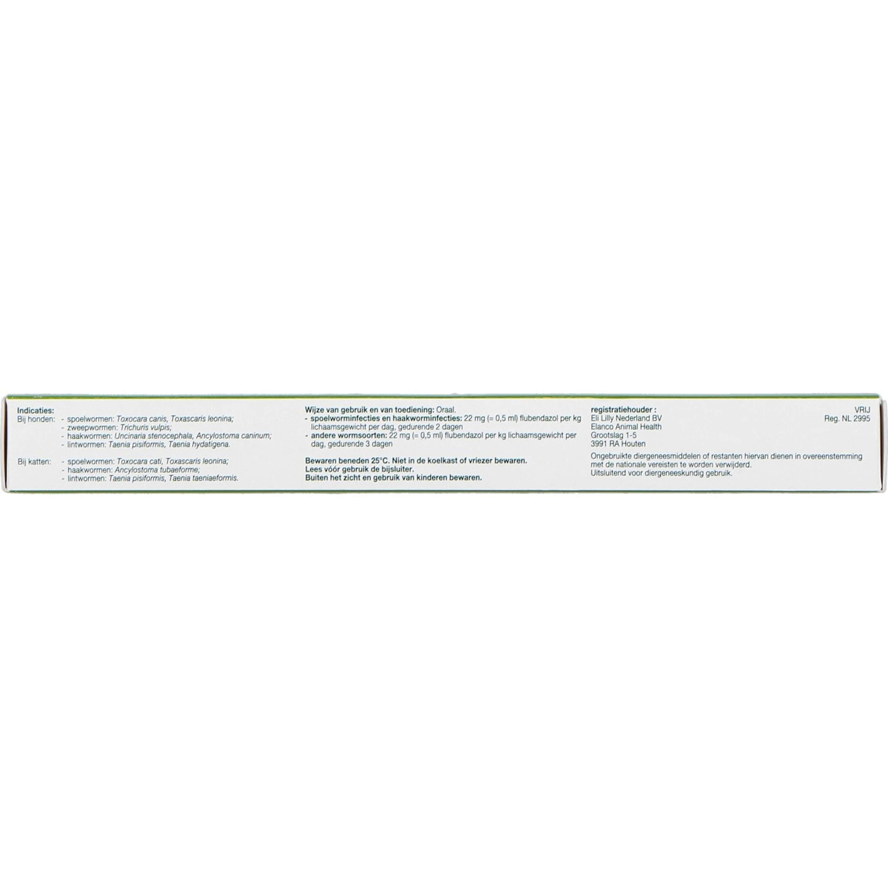 Flubenol KH Deworming Paste Injector Dog/Cat