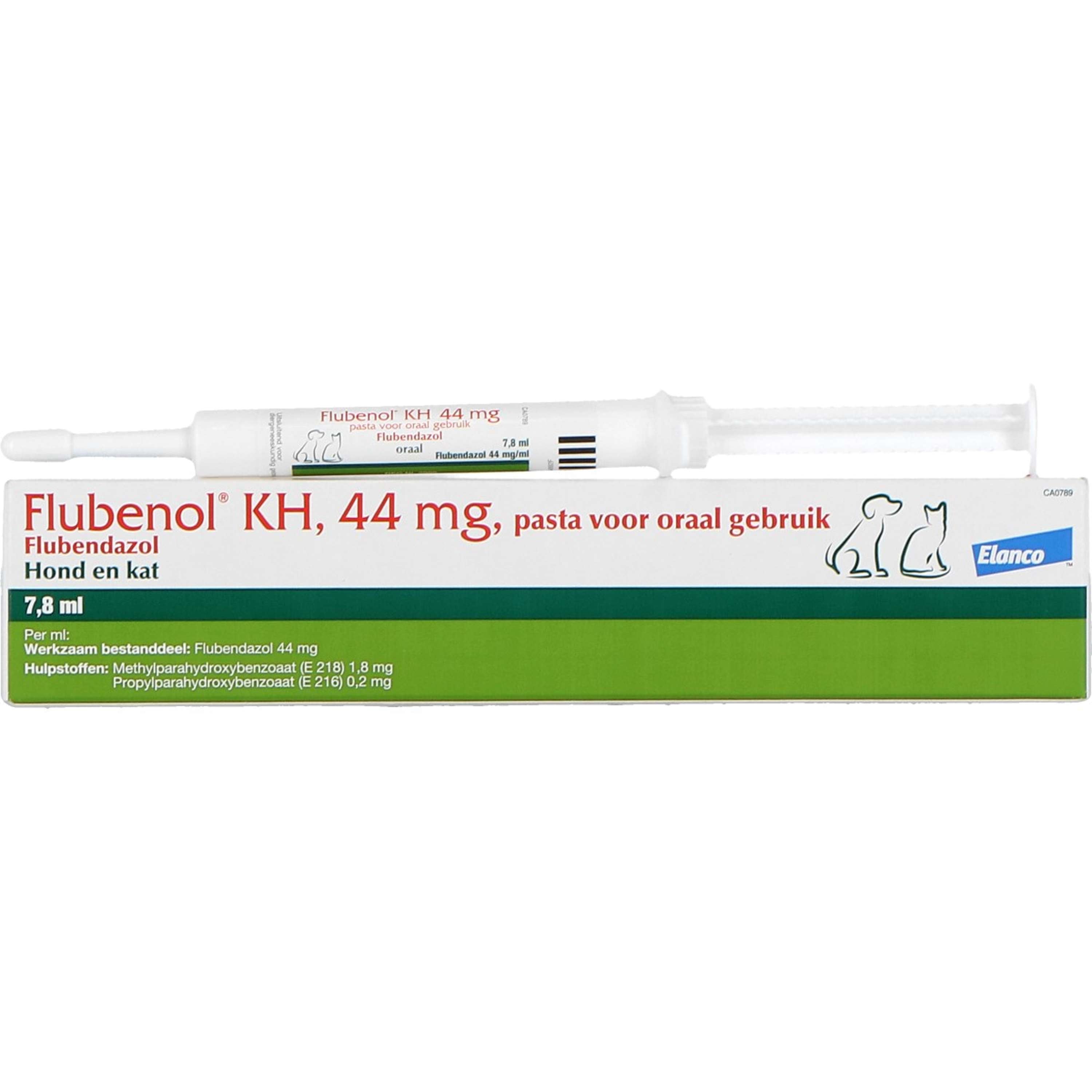 Flubenol KH Deworming Paste Injector Dog/Cat