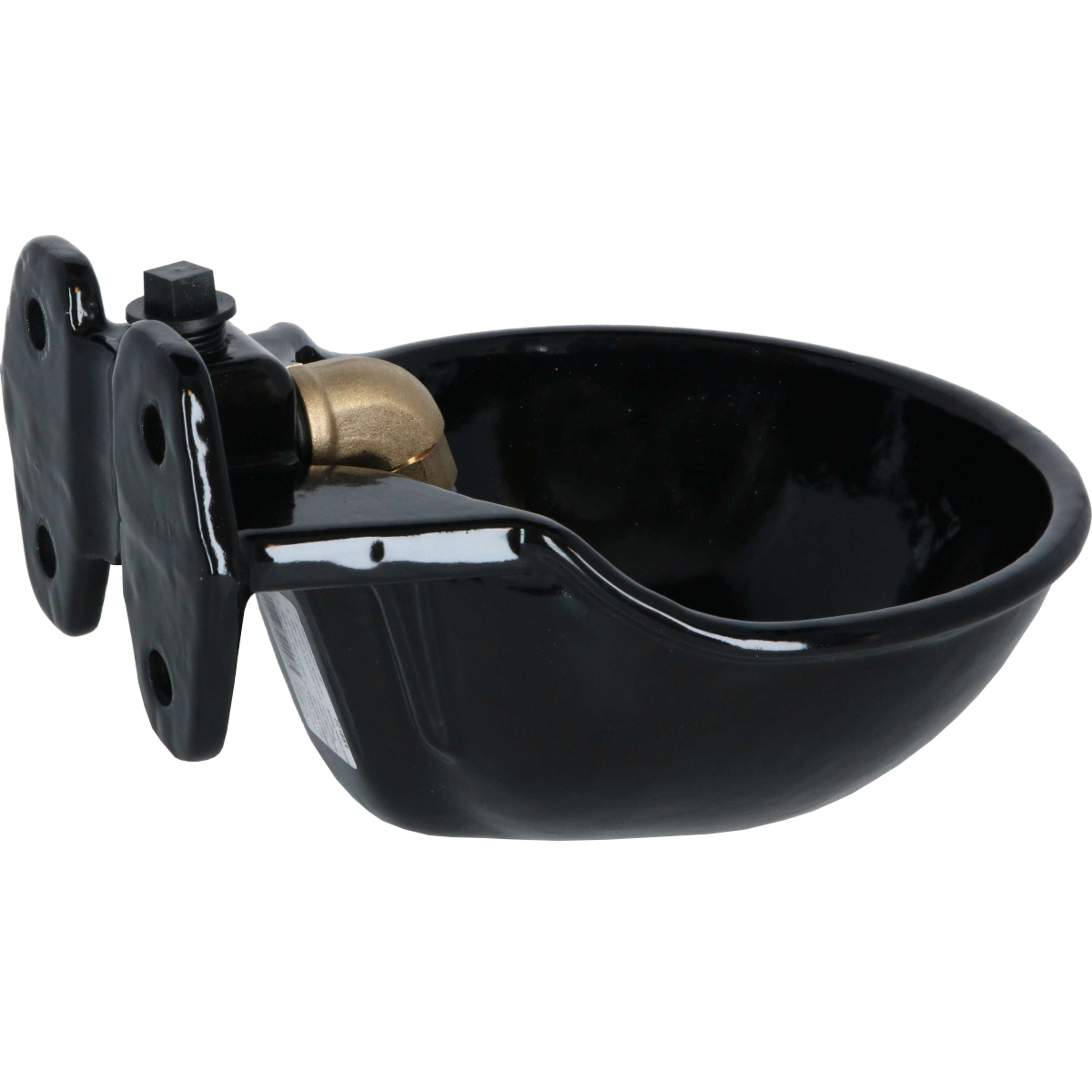 Kerbl Water Bowl with TubeValve G51, enamelled