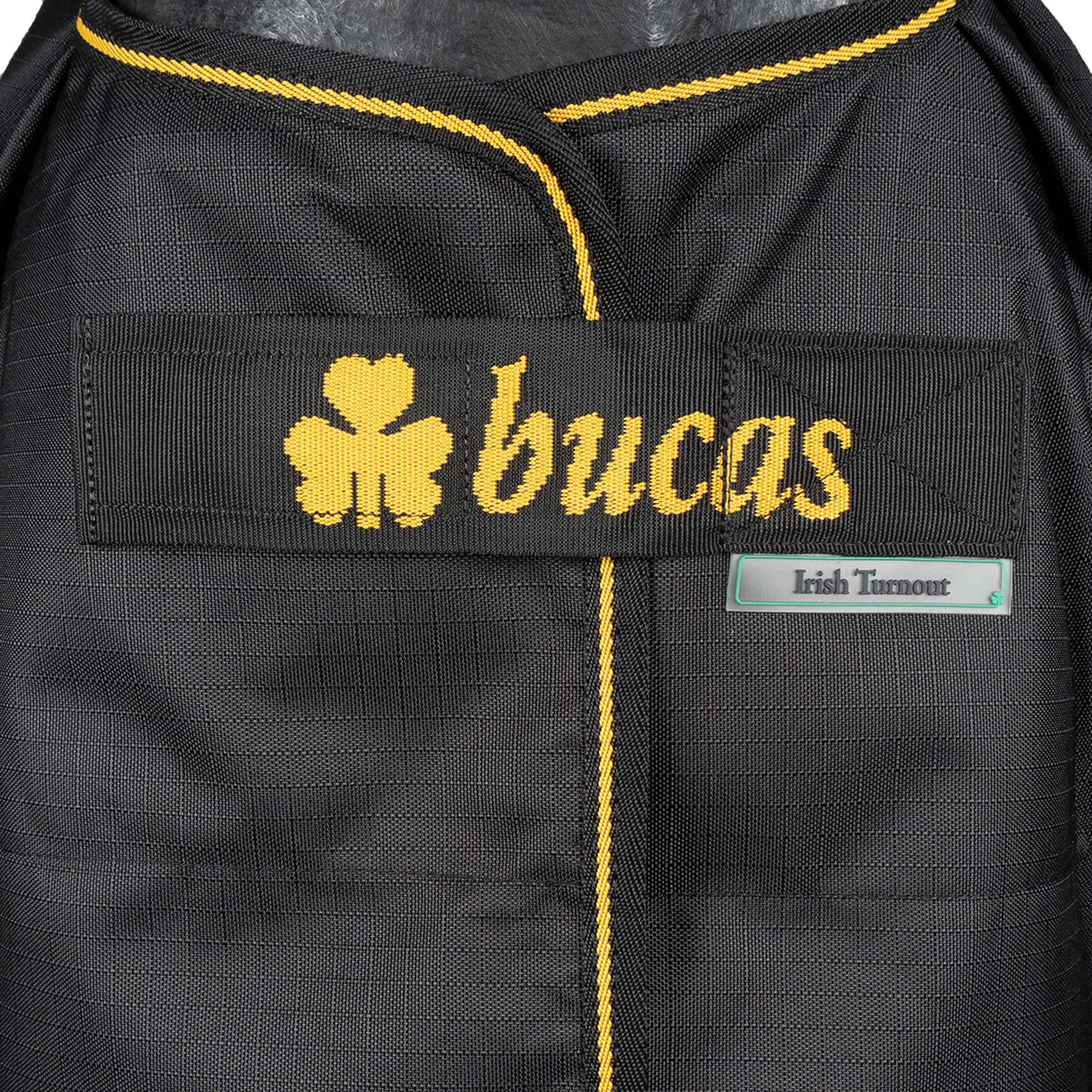 Bucas Irish Turnout 150g Black/Gold