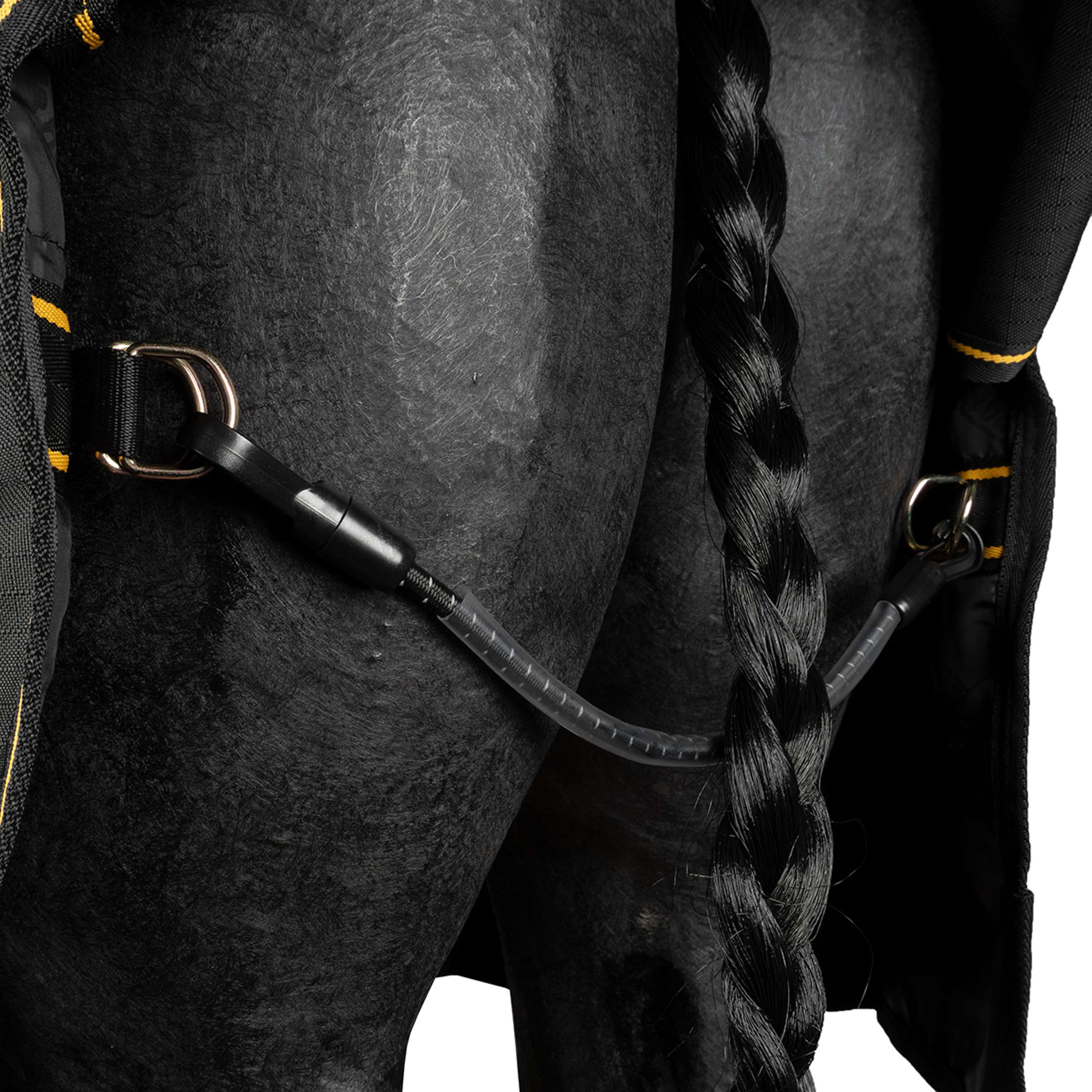 Bucas Irish Turnout 150g Black/Gold