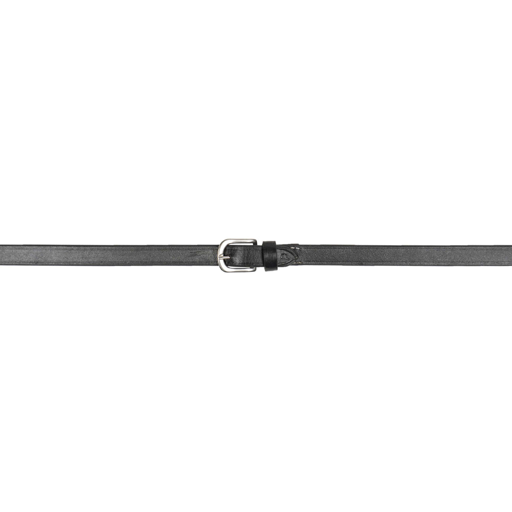 HKM Rubber Reins Black
