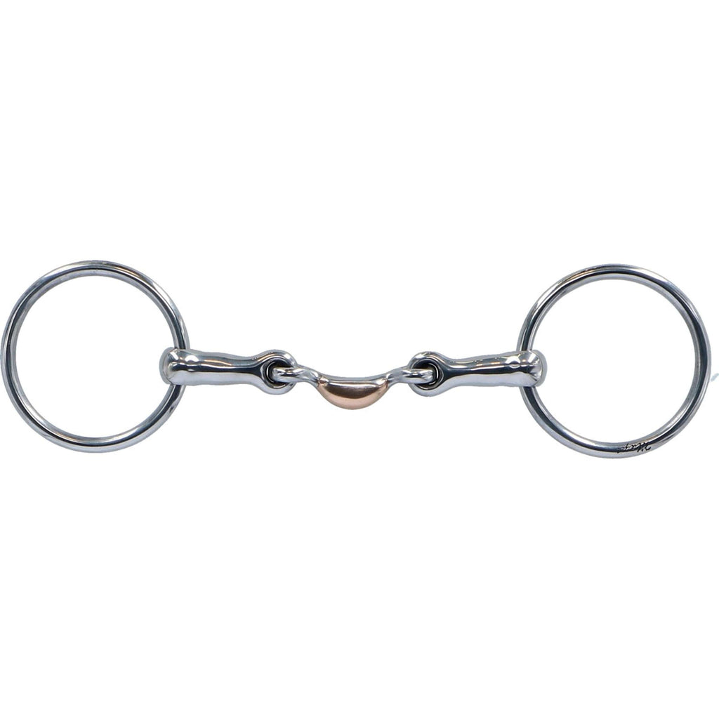 Pessoa Loose Ring Snaffle Magic Copper Moon 14mm RVS