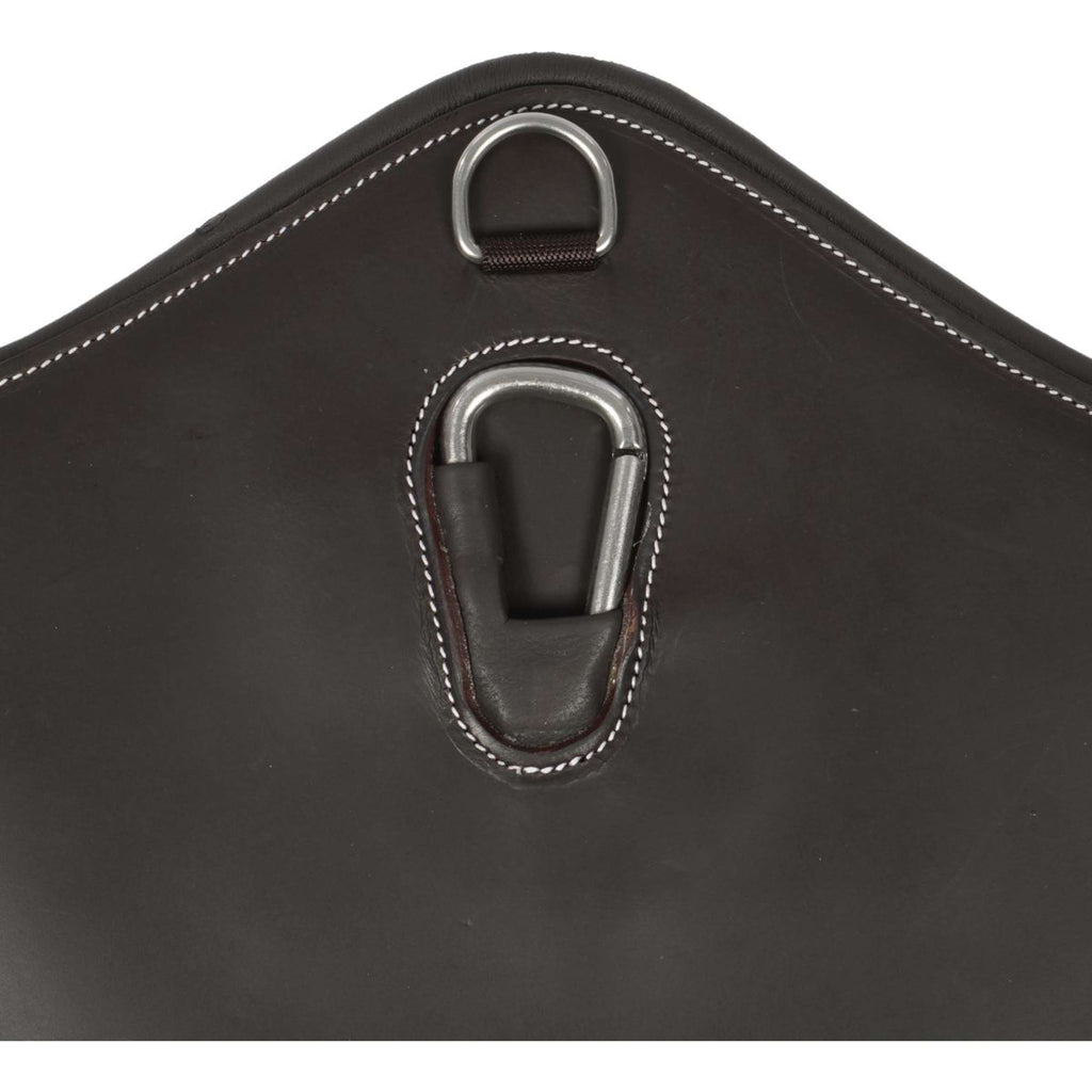 HORKA Studguard Girth Leather Brown/Silver