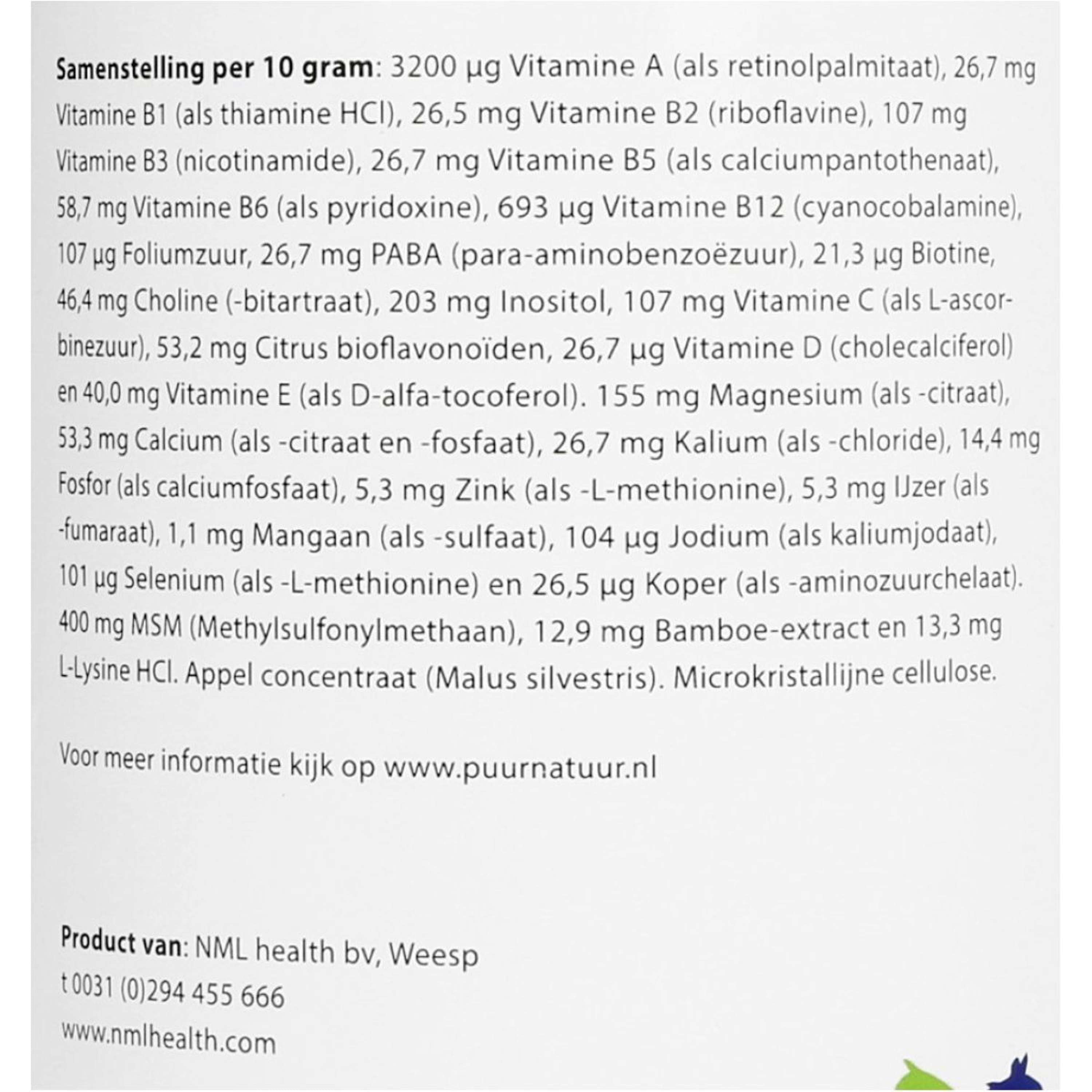 PUUR Vitamins & Minerals Horse and Pony