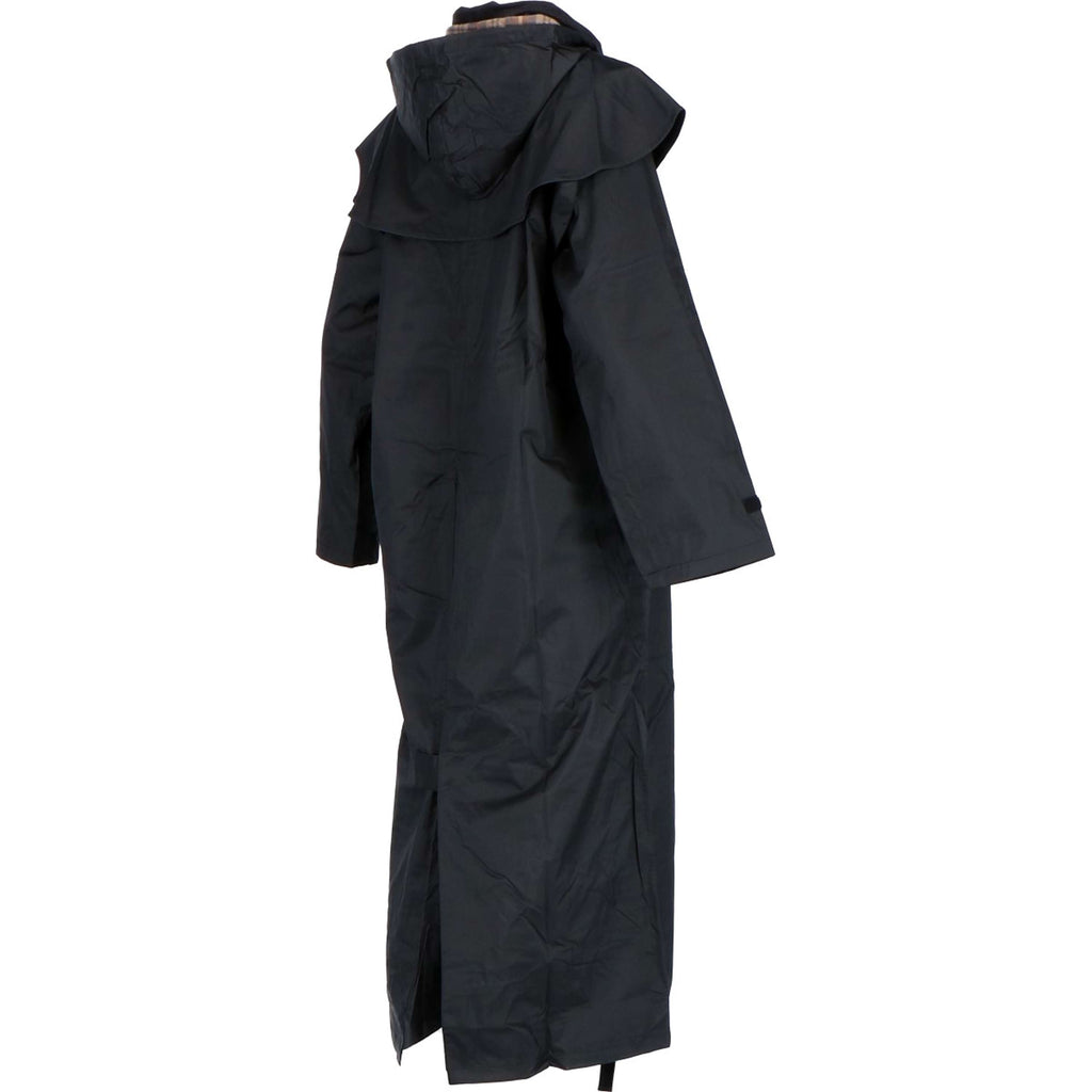 Scippis Black Roo Coat Stockman Rain Cowboy Black