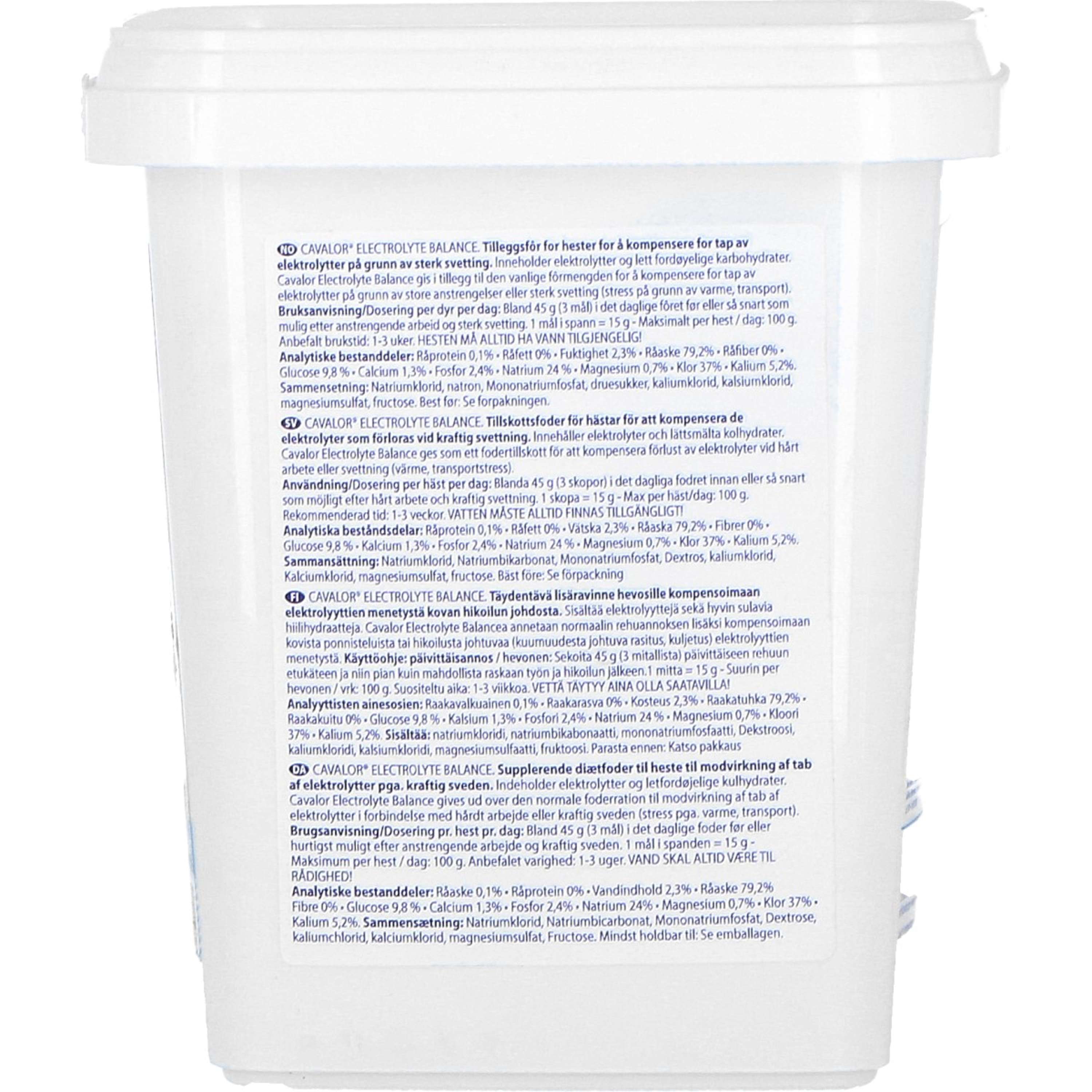 Cavalor Electrolytes Balance