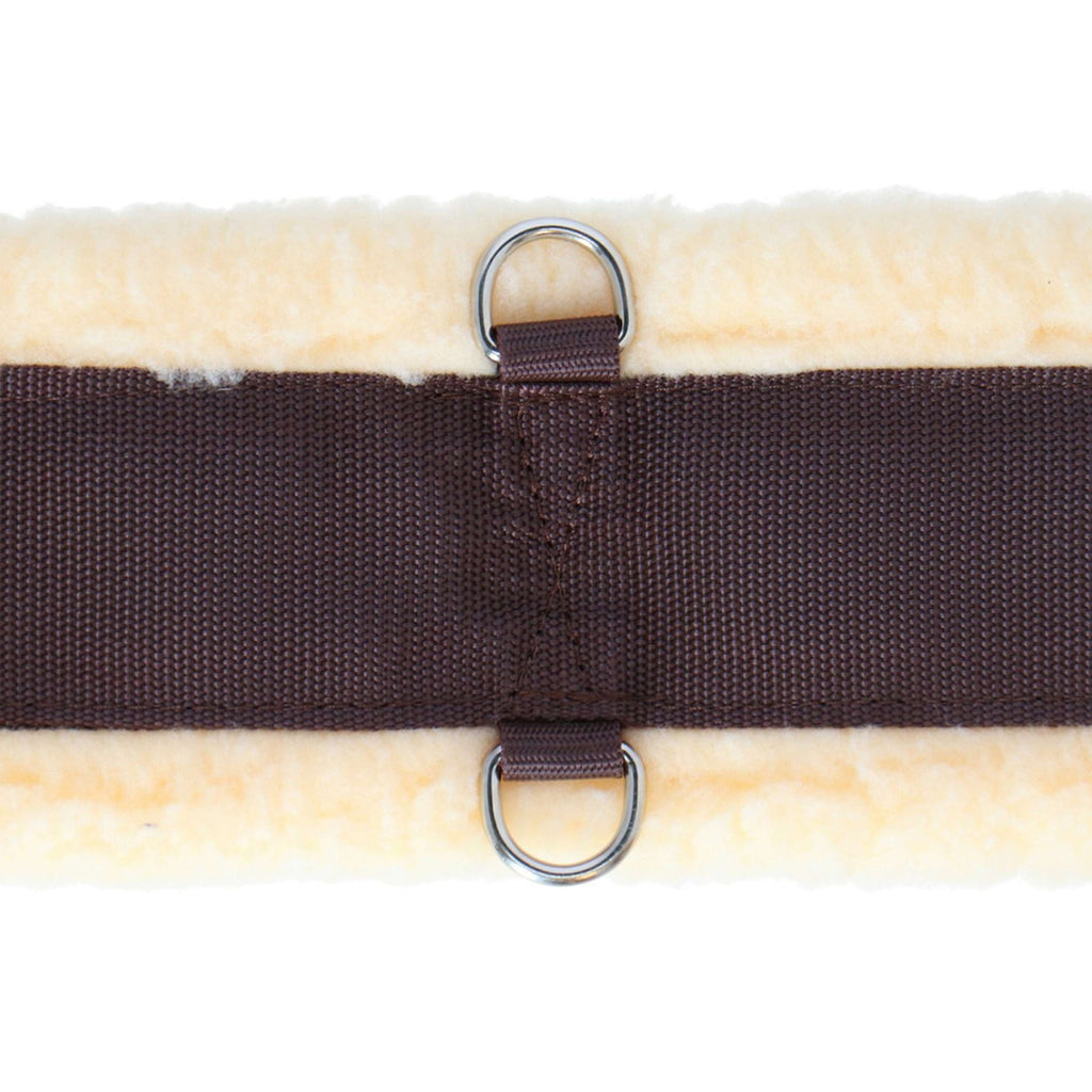 HKM Western Softopren Girth Teddy Brown