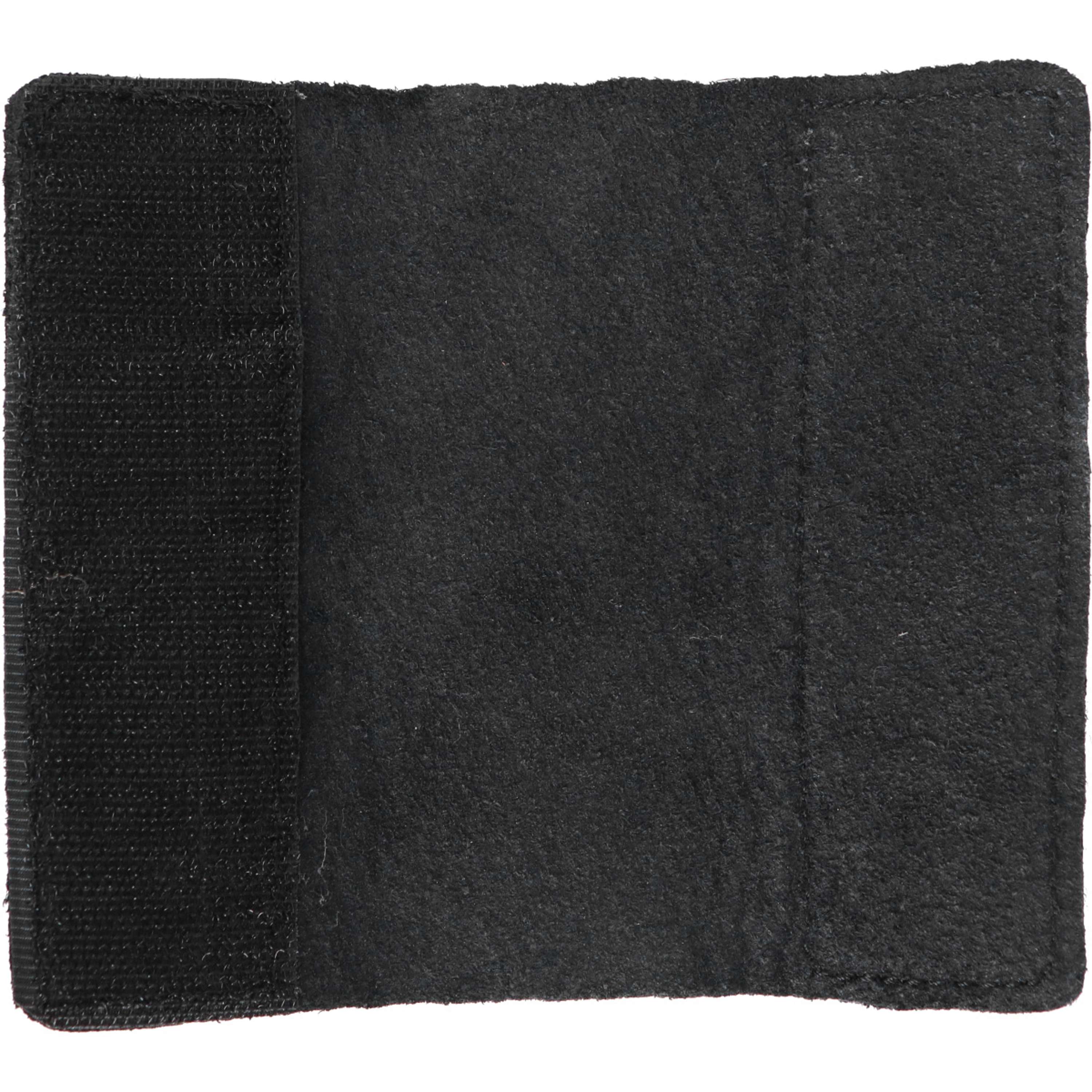 BR Stirrup Strap Covers Soft Leather with a Chain Black