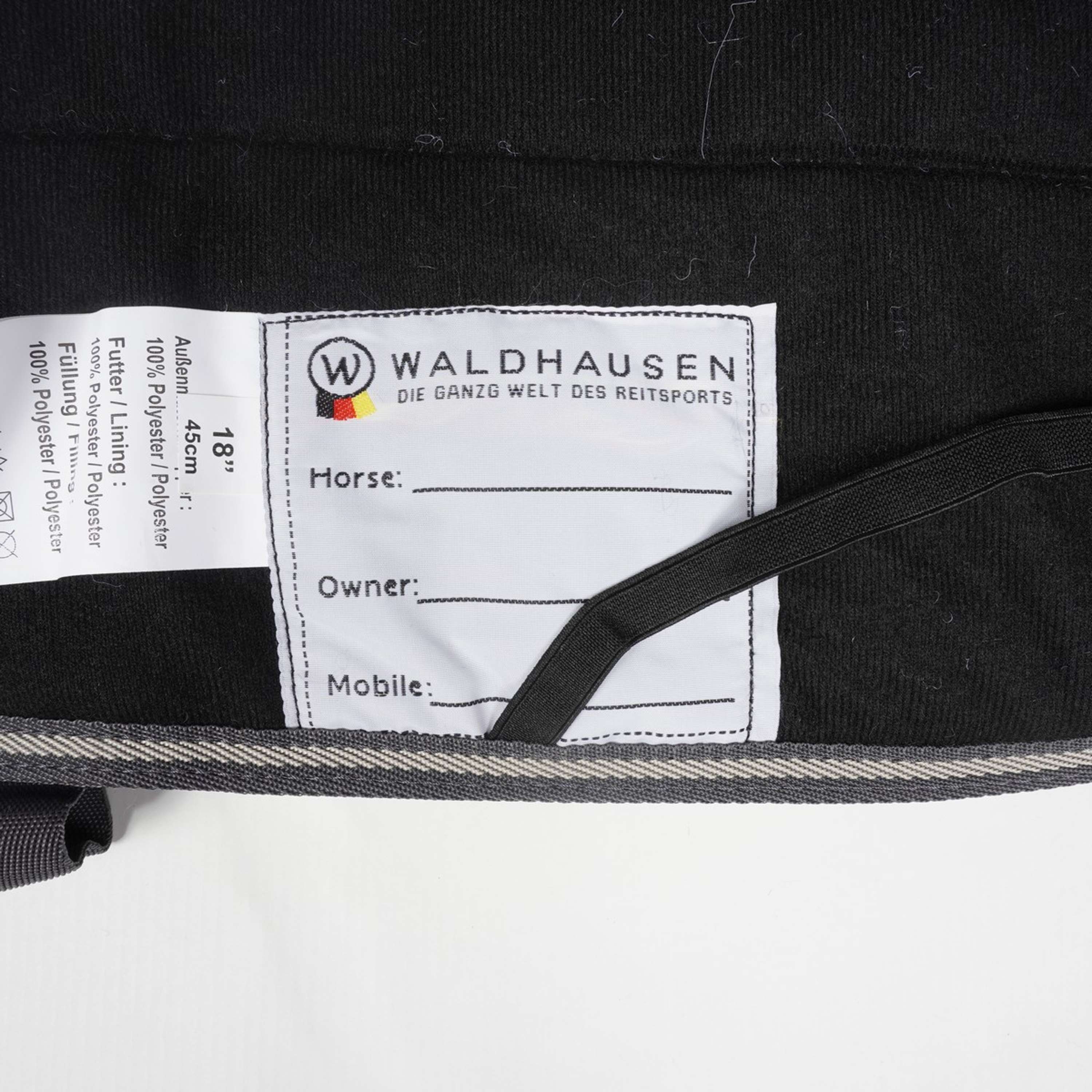 Waldhausen Dog Rug Comfort Line 200g Asphalt