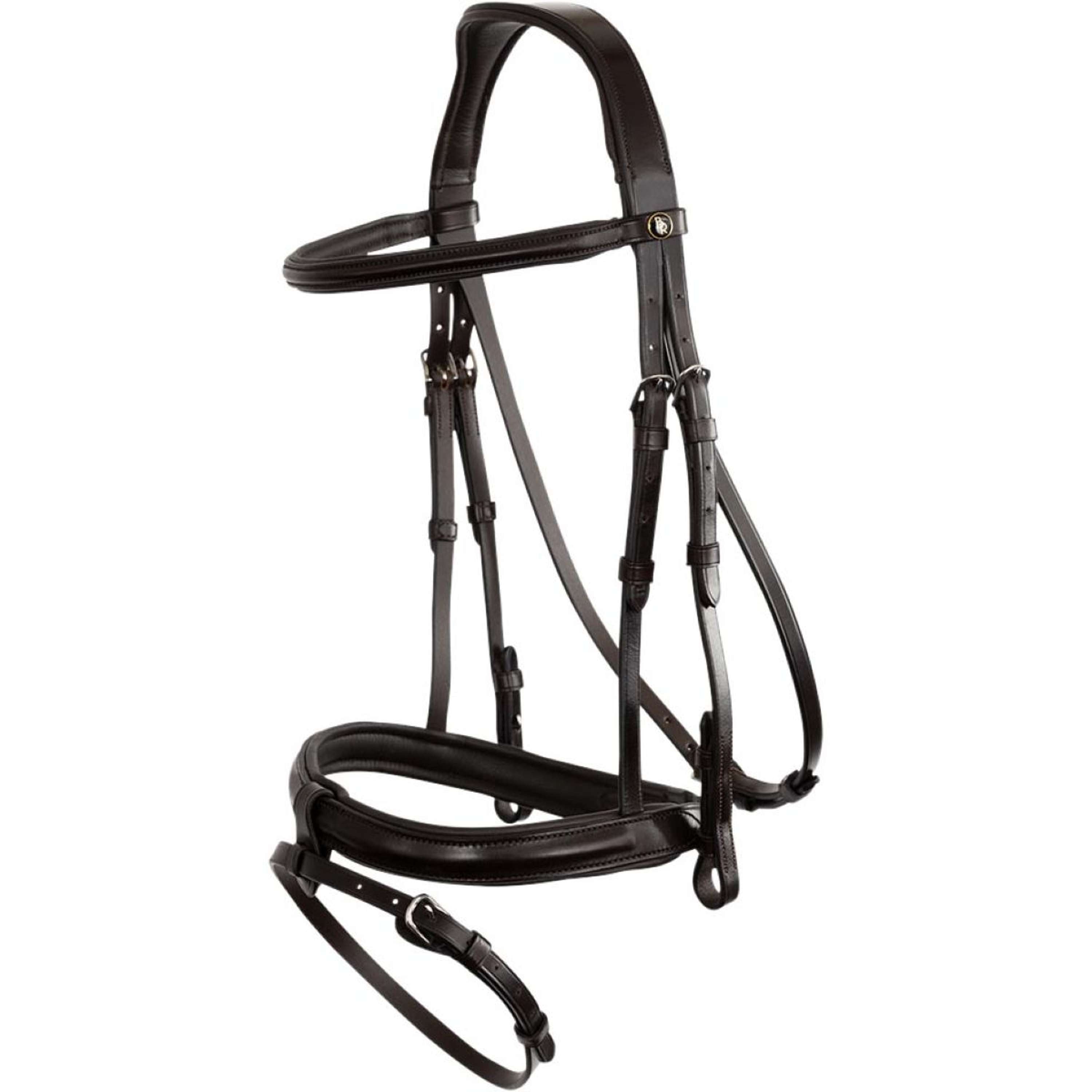 BR Bridle Kendal Combi Noseband Black/Silver