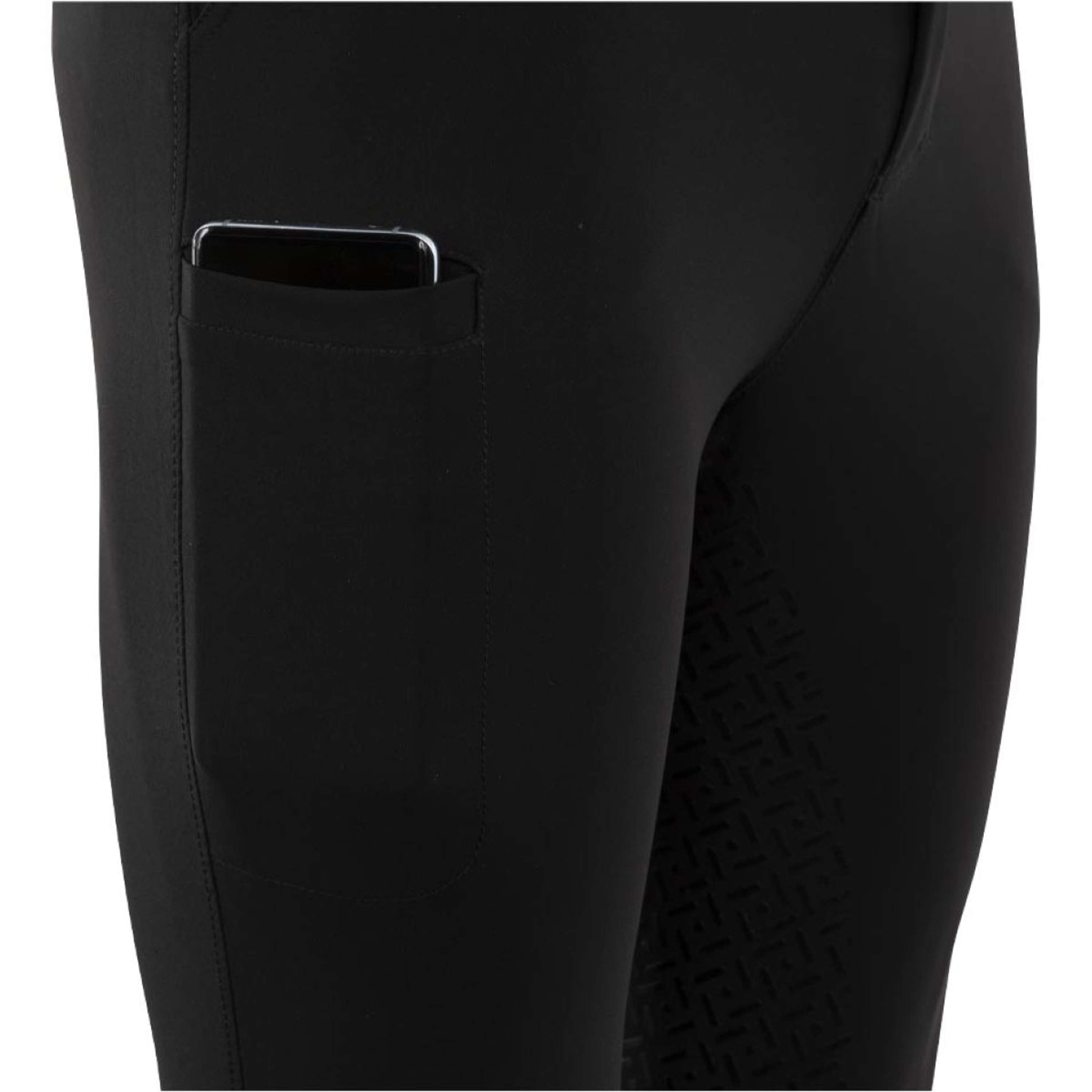 BR Breeches Maikel Silicon Seat Black