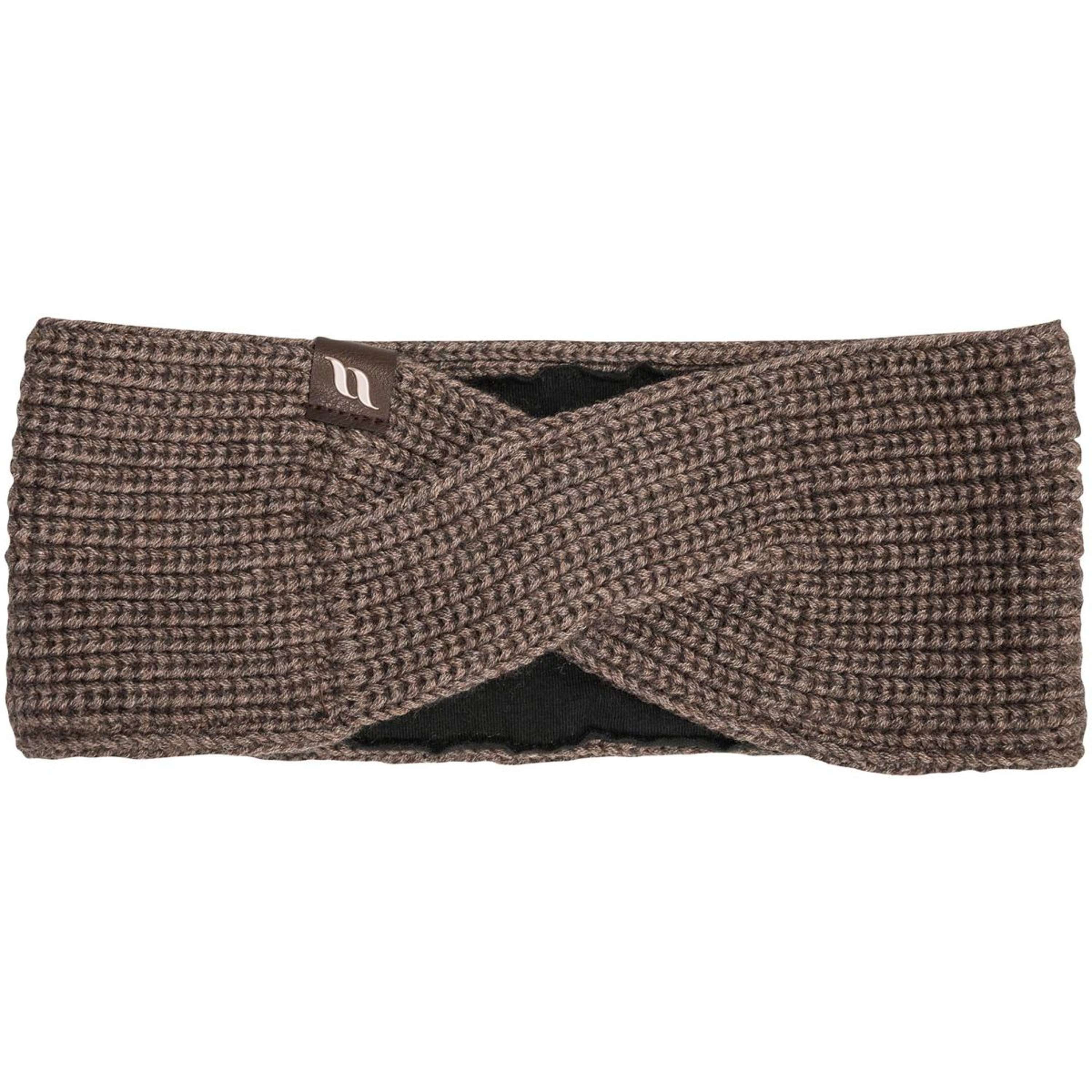 Back on Track Headband Nora Wool Brown