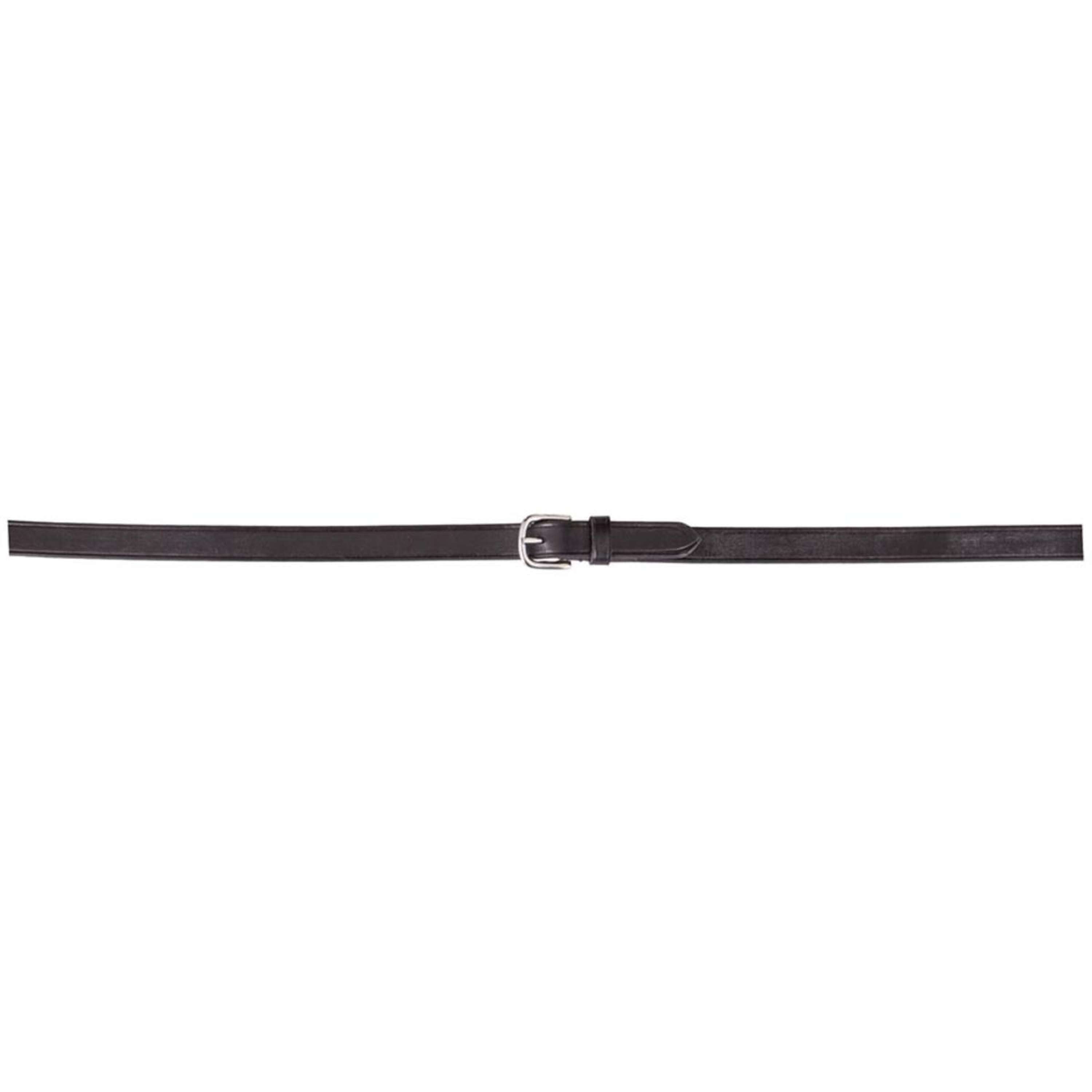 BR Dressage Girth Leather/Rubber 16mm Blind Black/Silver