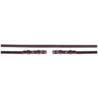 BR Dressage Girth Leather Tight 13mm Blind Brown/Silver
