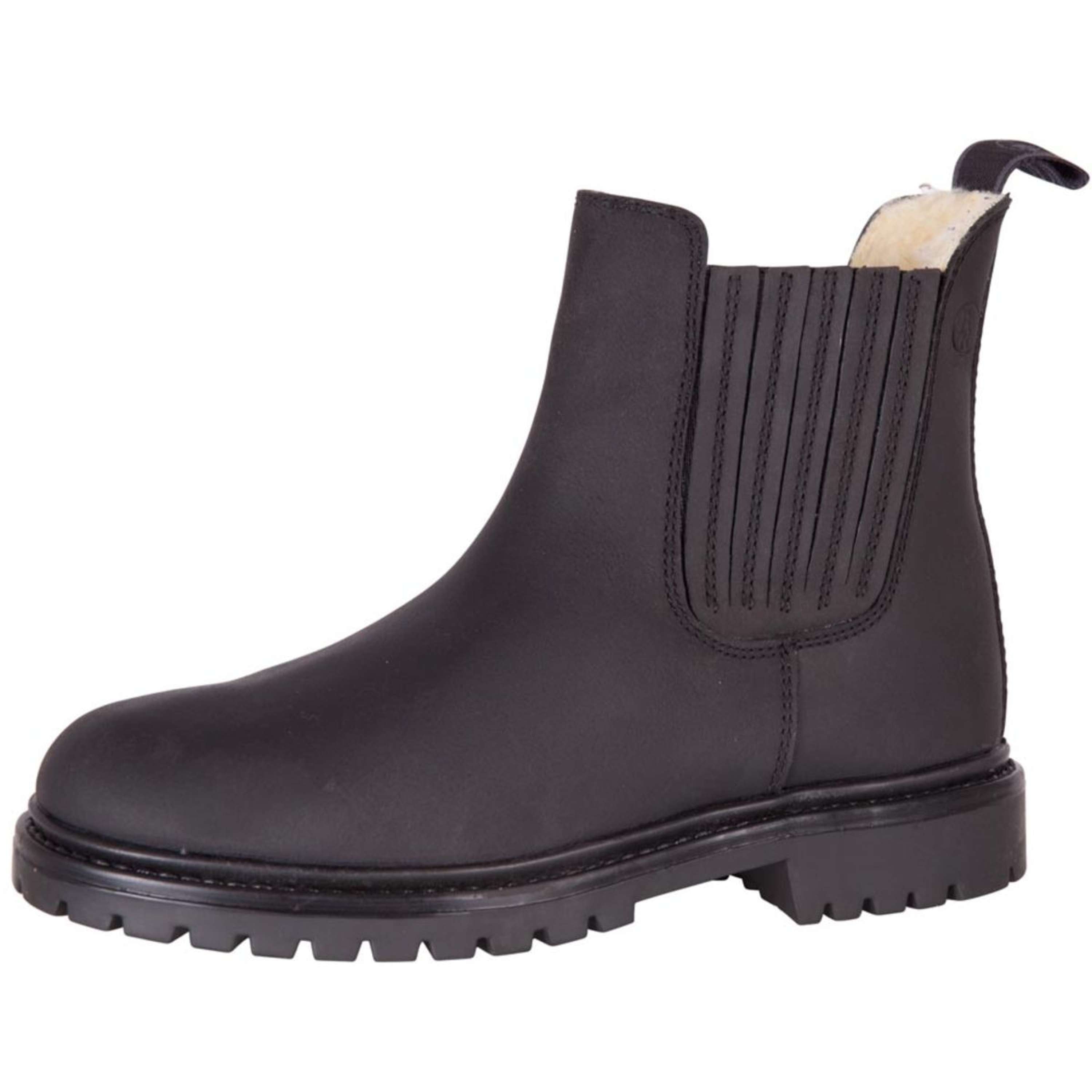 BR Jodhpurs Alaska II Nubuck with a Rubber Sole Black