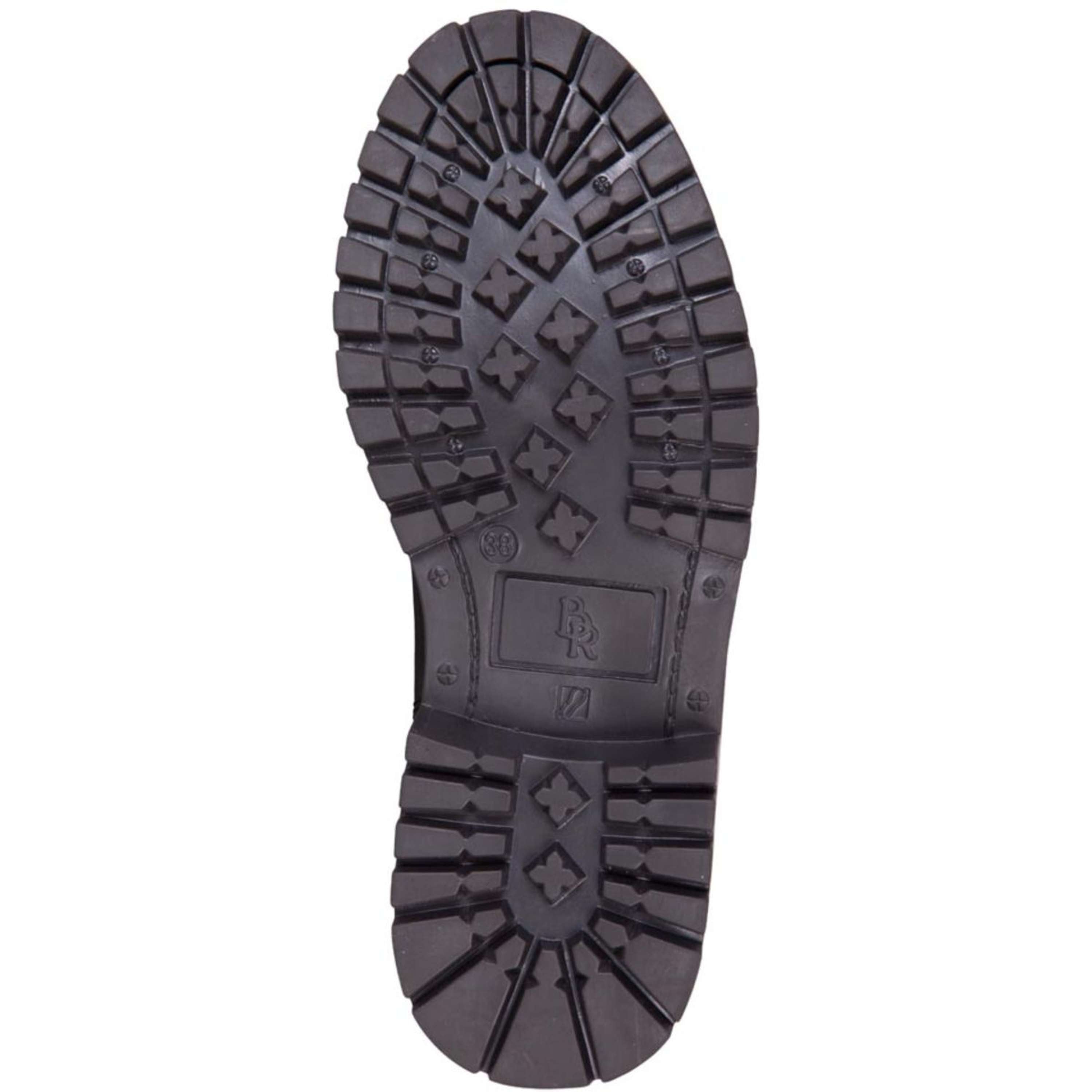 BR Jodhpurs Alaska II Nubuck with a Rubber Sole Black