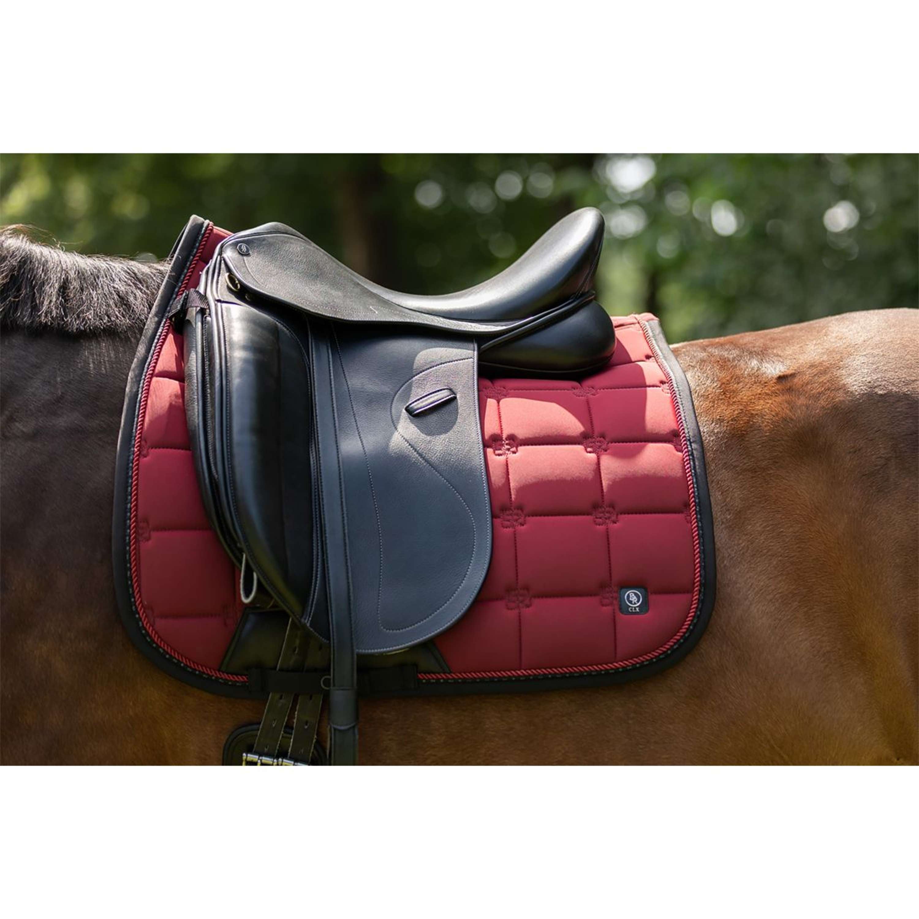 BR Saddlepad CLX Dressage Cabernet