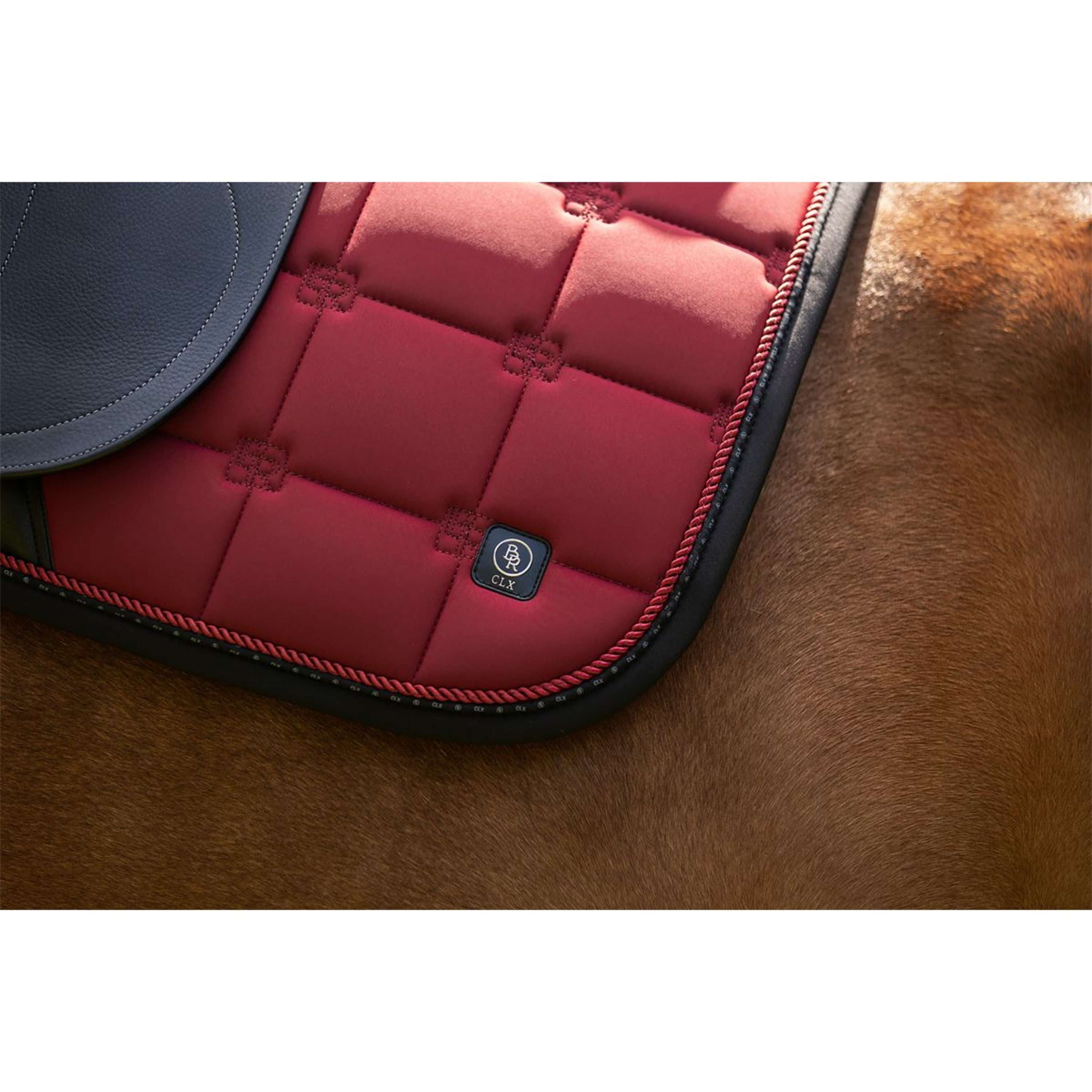 BR Saddlepad CLX Dressage Cabernet