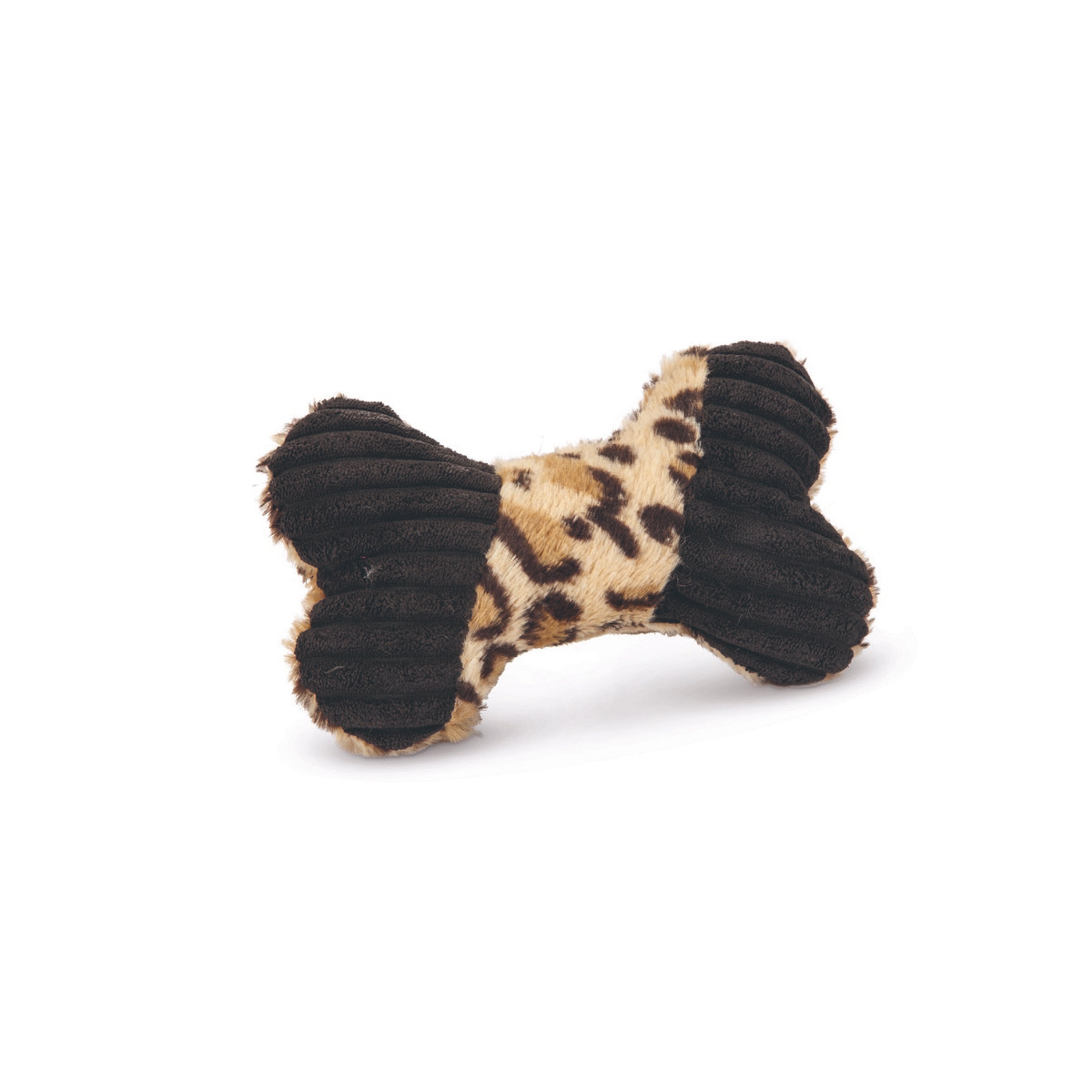 Beeztees Bone knuffel Pluche Black/Brown