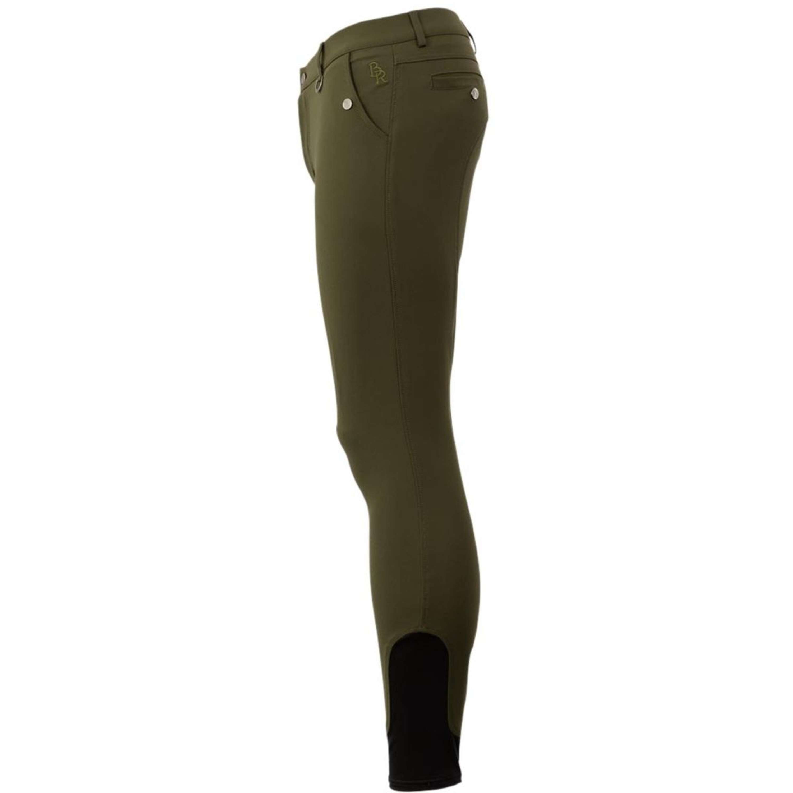 BR Breeches Maikel Siliconen Knie Forest Green